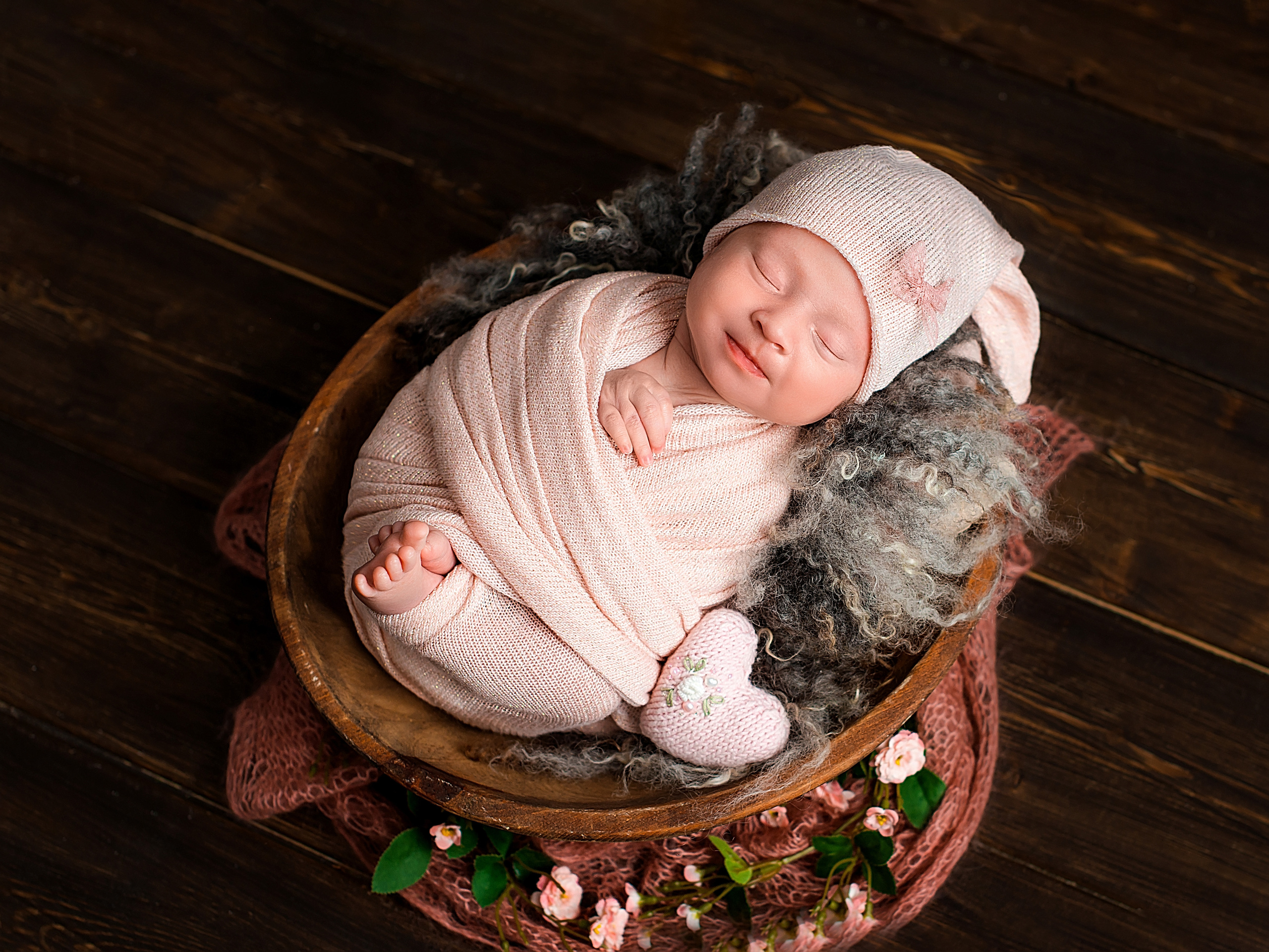 Александра 14 дней. Фотограф новорожденных Краснодар Малышенко Надежда