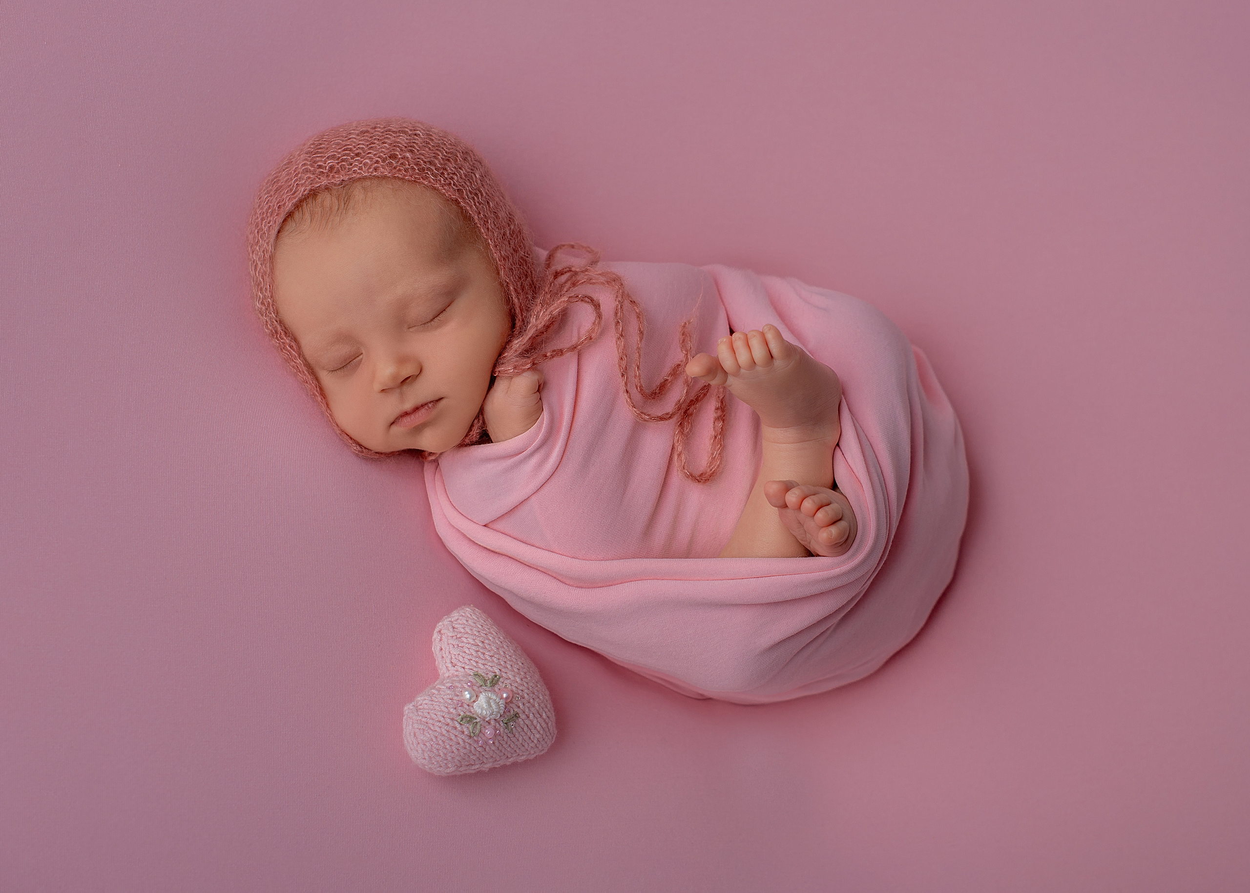 Валенька 7 дней. Фотограф новорожденных Краснодар Малышенко Надежда