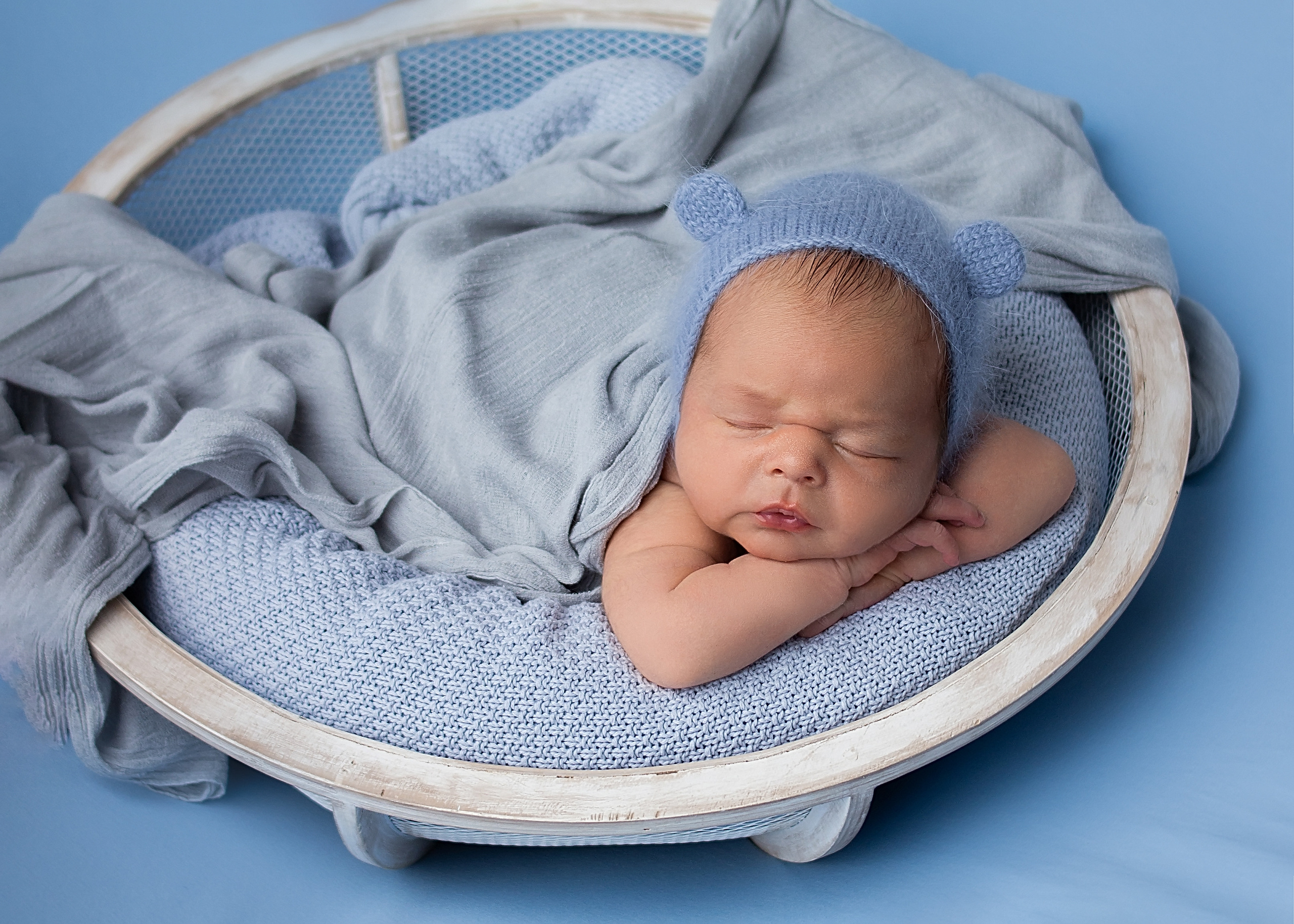 Макар 8 дней. Фотограф новорожденных Краснодар Малышенко Надежда