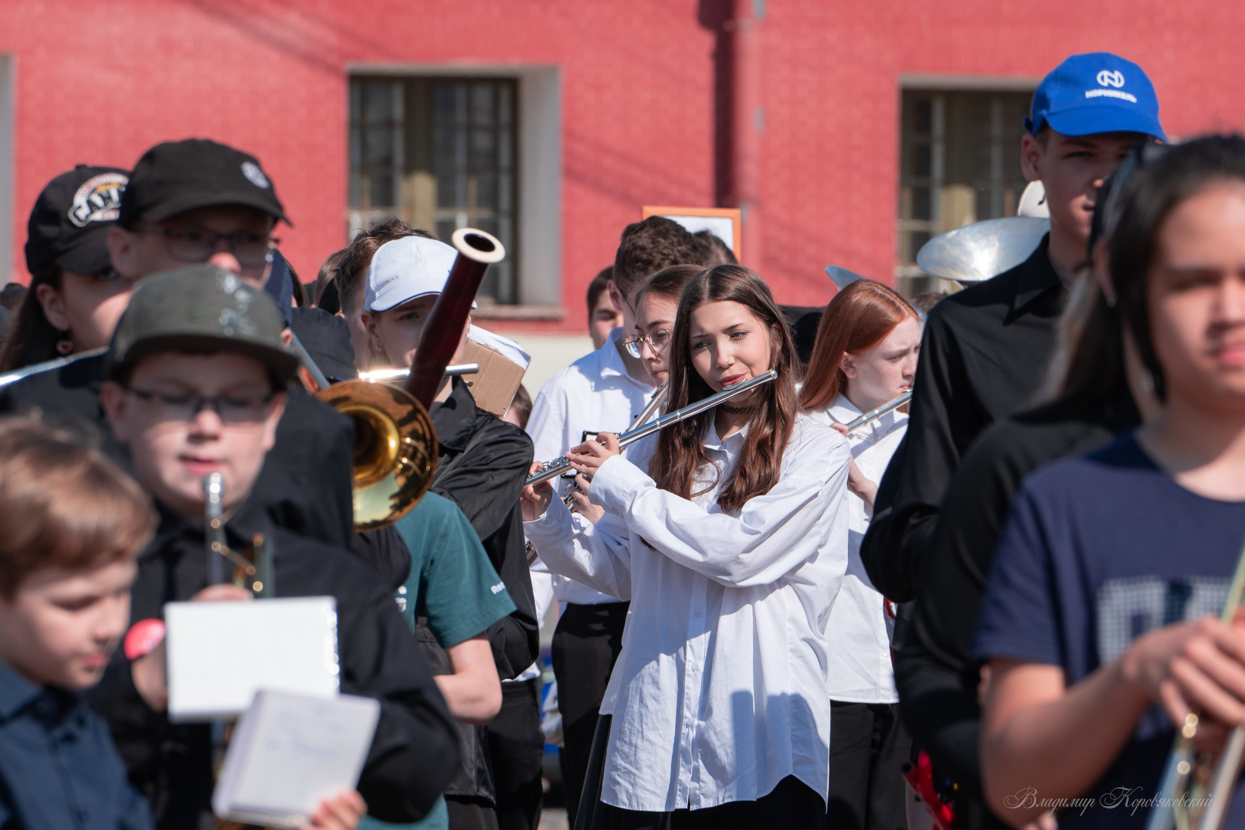 I Парад духовых детско-юношеских оркестров. Фотограф Владимир Коровяковский
