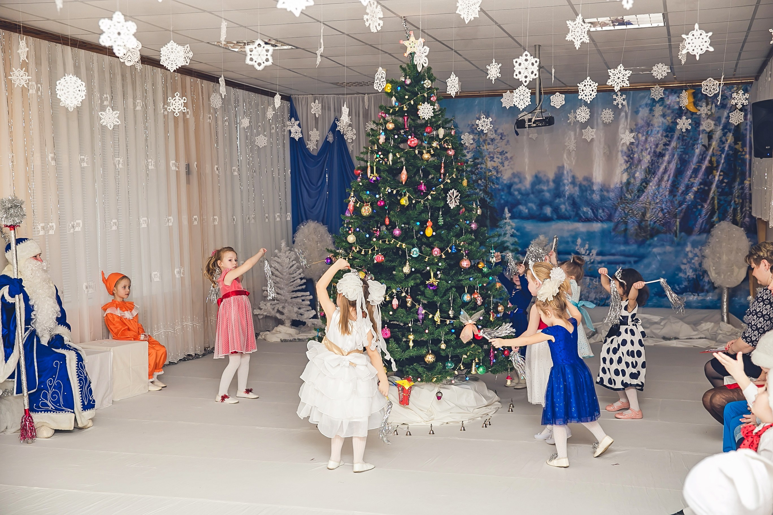 Новый год в саду. Семейный и детский фотограф в Нижнем Новгороде