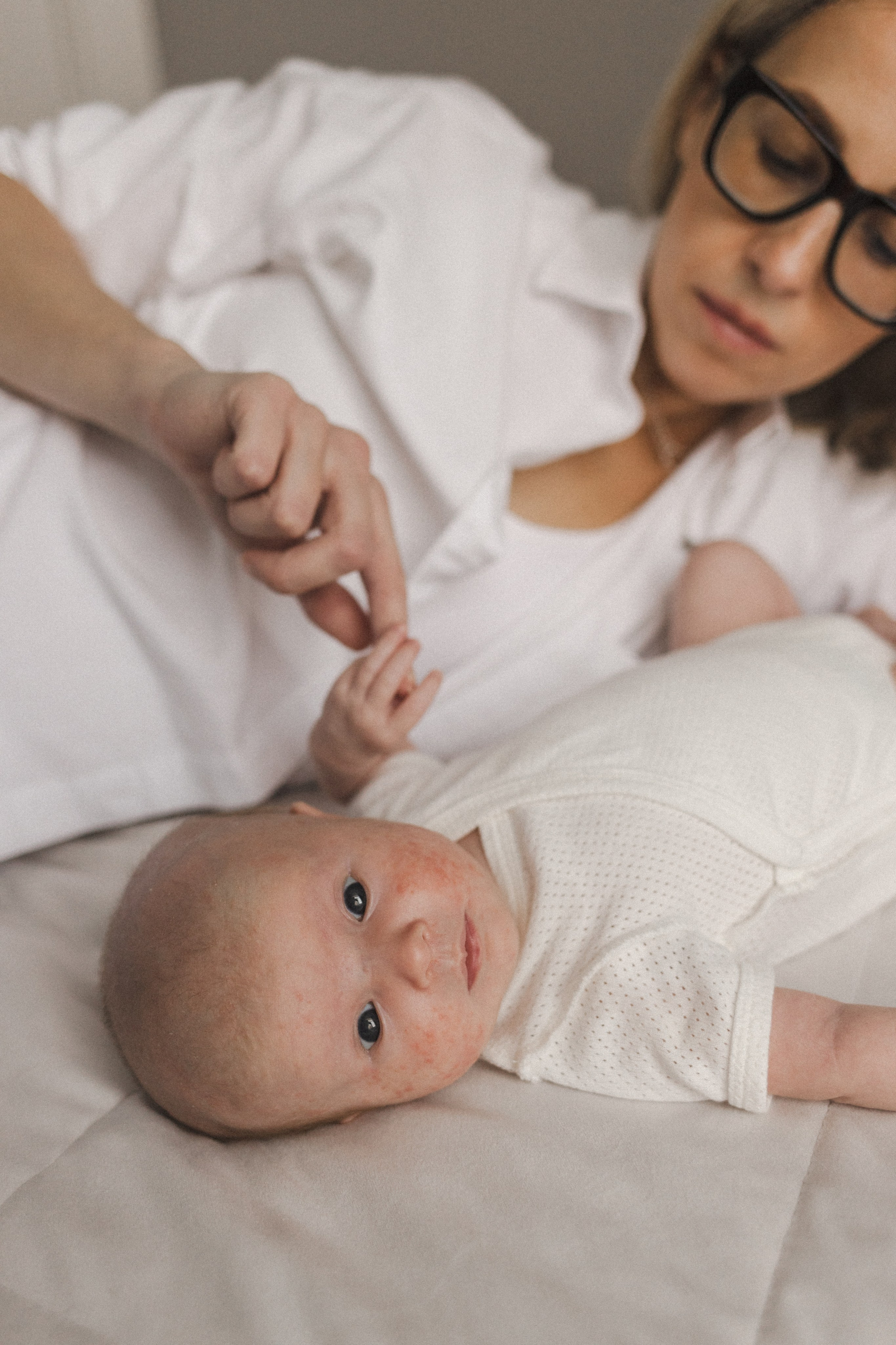 Самый первый месяц жизни. Семейный фотограф в Москве