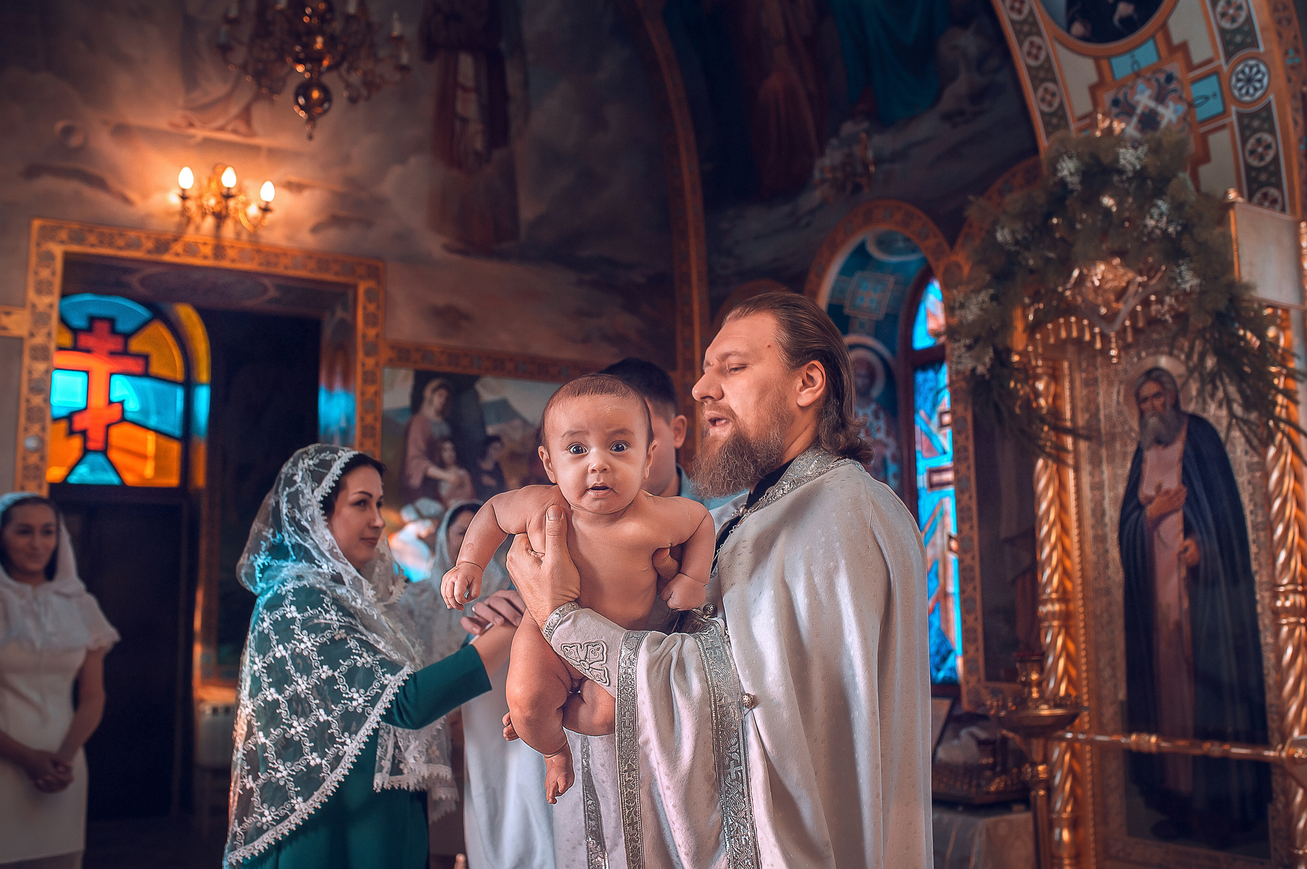 Таинство крещения. Фотограф на Крещение