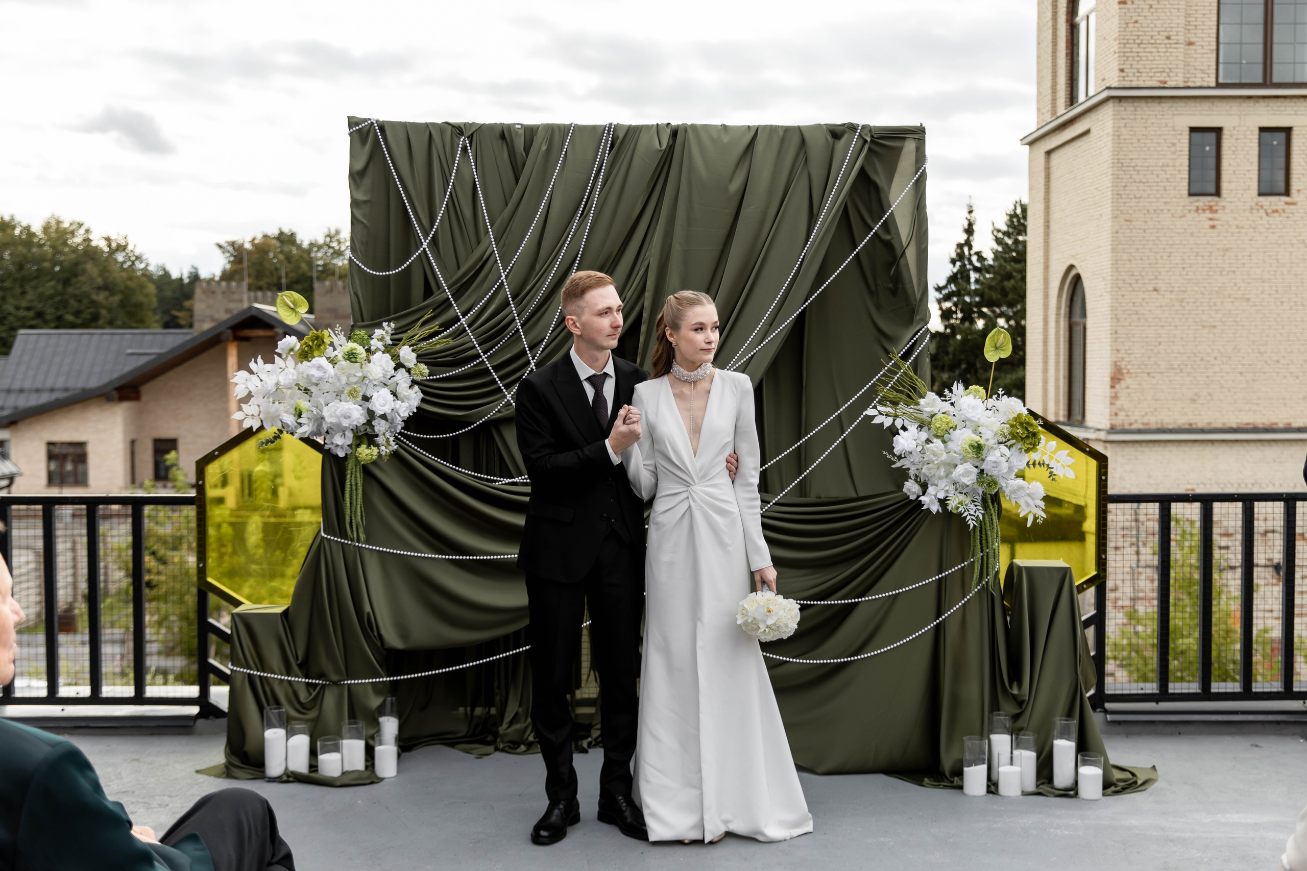 Выездная регистрация + Барвиха + банкет. Свадебный и семейный фотограф в Москве Диана Левченко