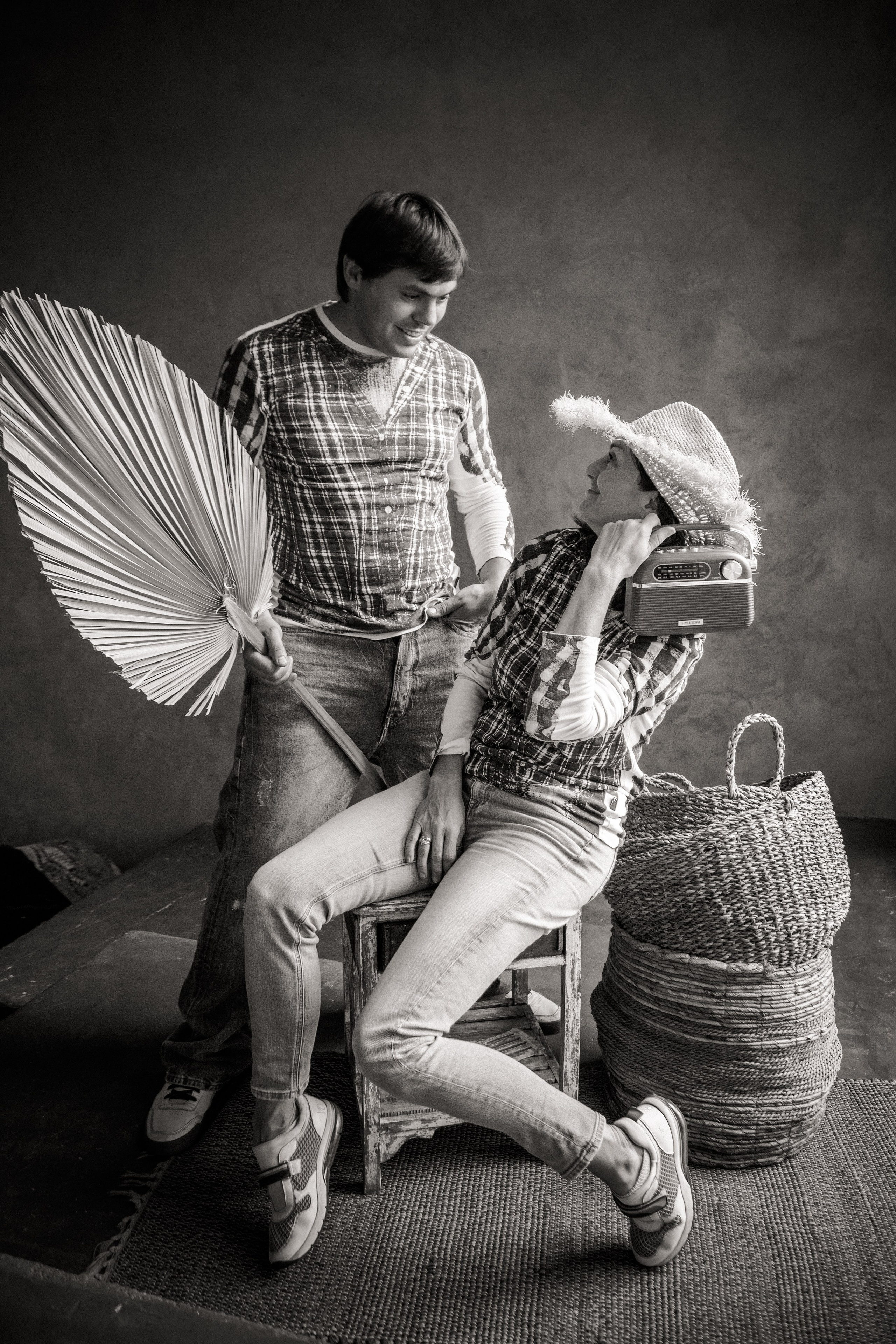 Семейная студийная фотосессия. Свадебный и семейный фотограф в Москве и Подмосковье Лариса Козлова