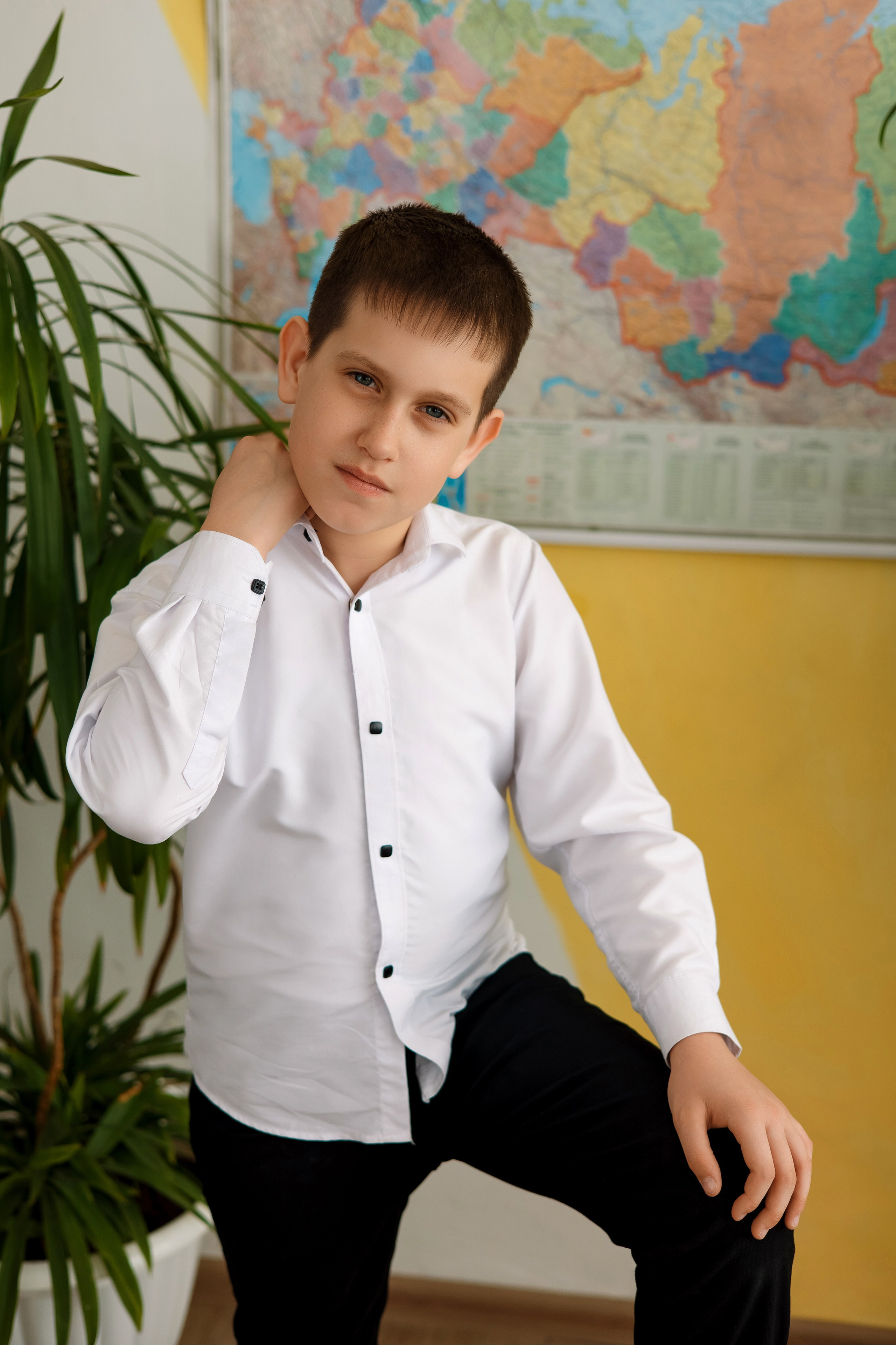 4 класс с. Барабаш. Фотограф Любовь Корниенко, Примоский край