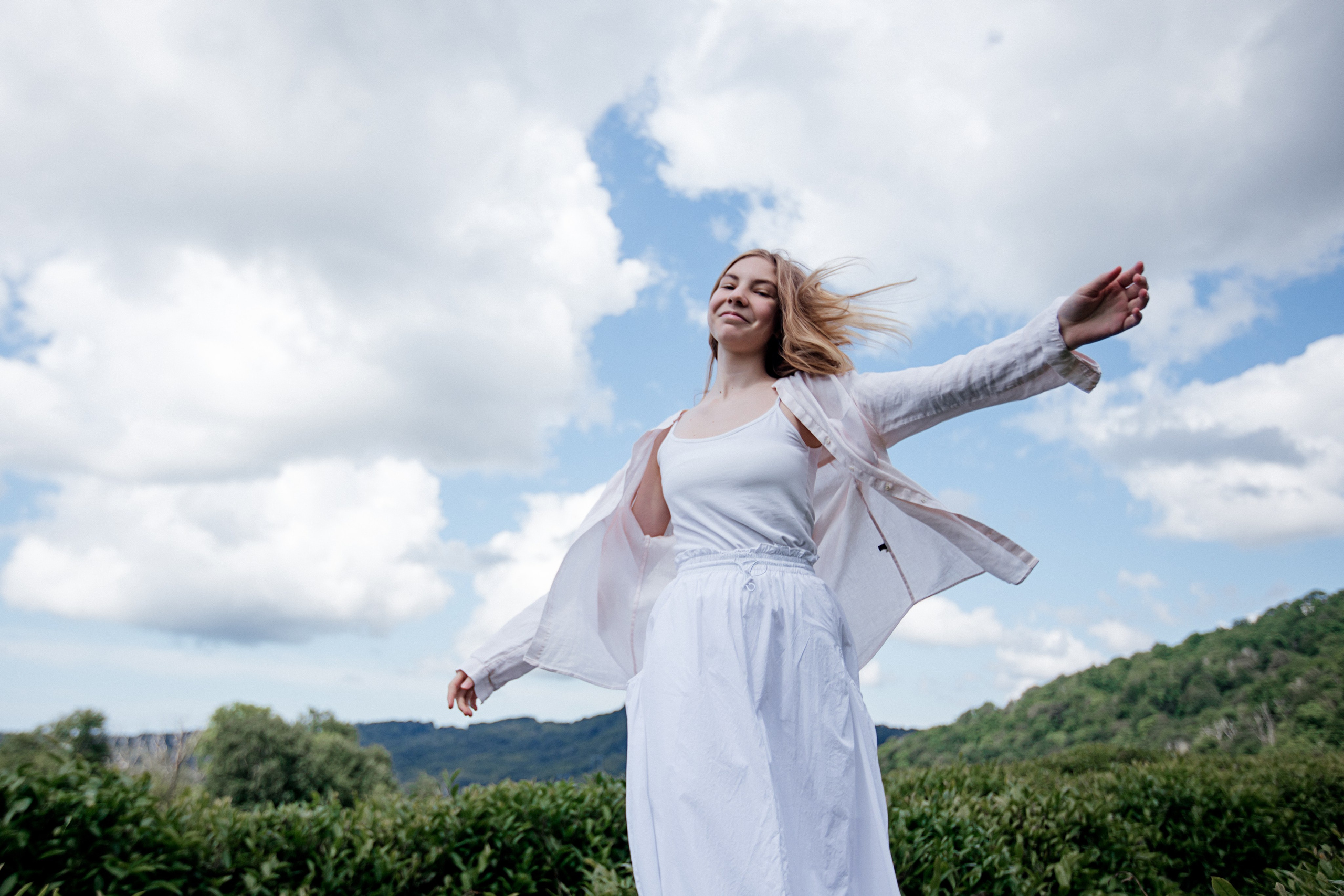 Tea plantation. Efimova Model Agency