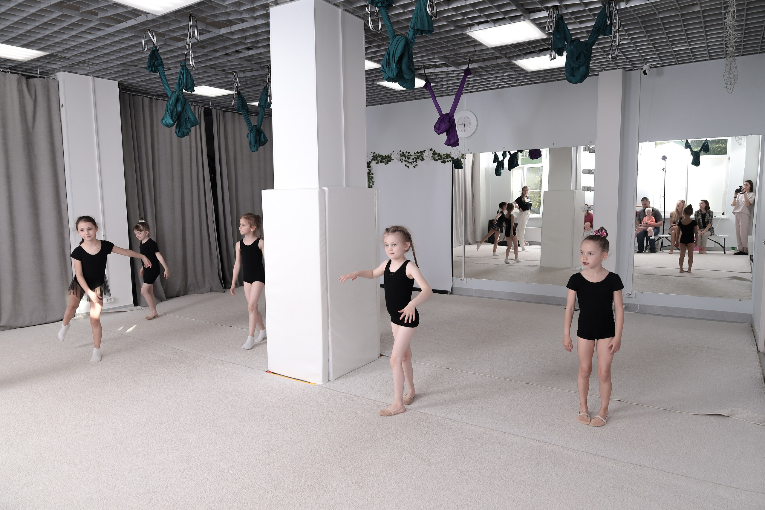 Открытый урок гимнастика. Фотограф Надршина Лилия