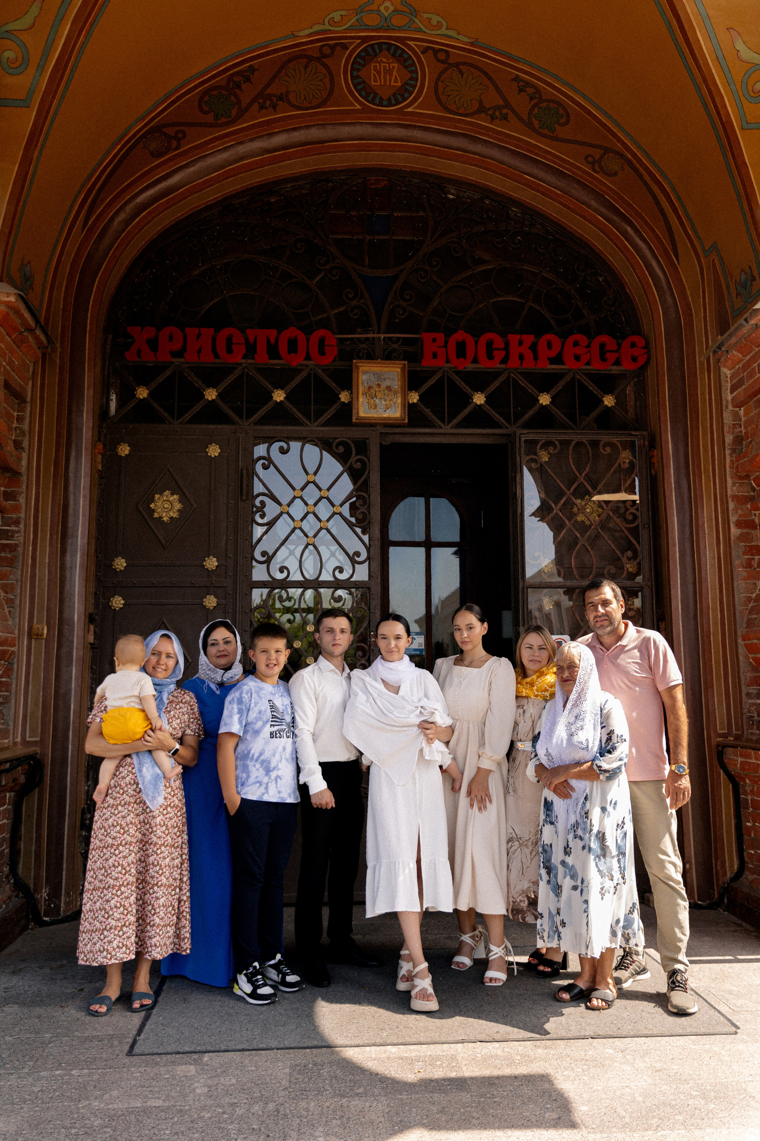 Крещение в Свято-Троицком соборе. Свадебный фотограф и видеограф Краснодар, Ростов, Сочи, Новороссийск