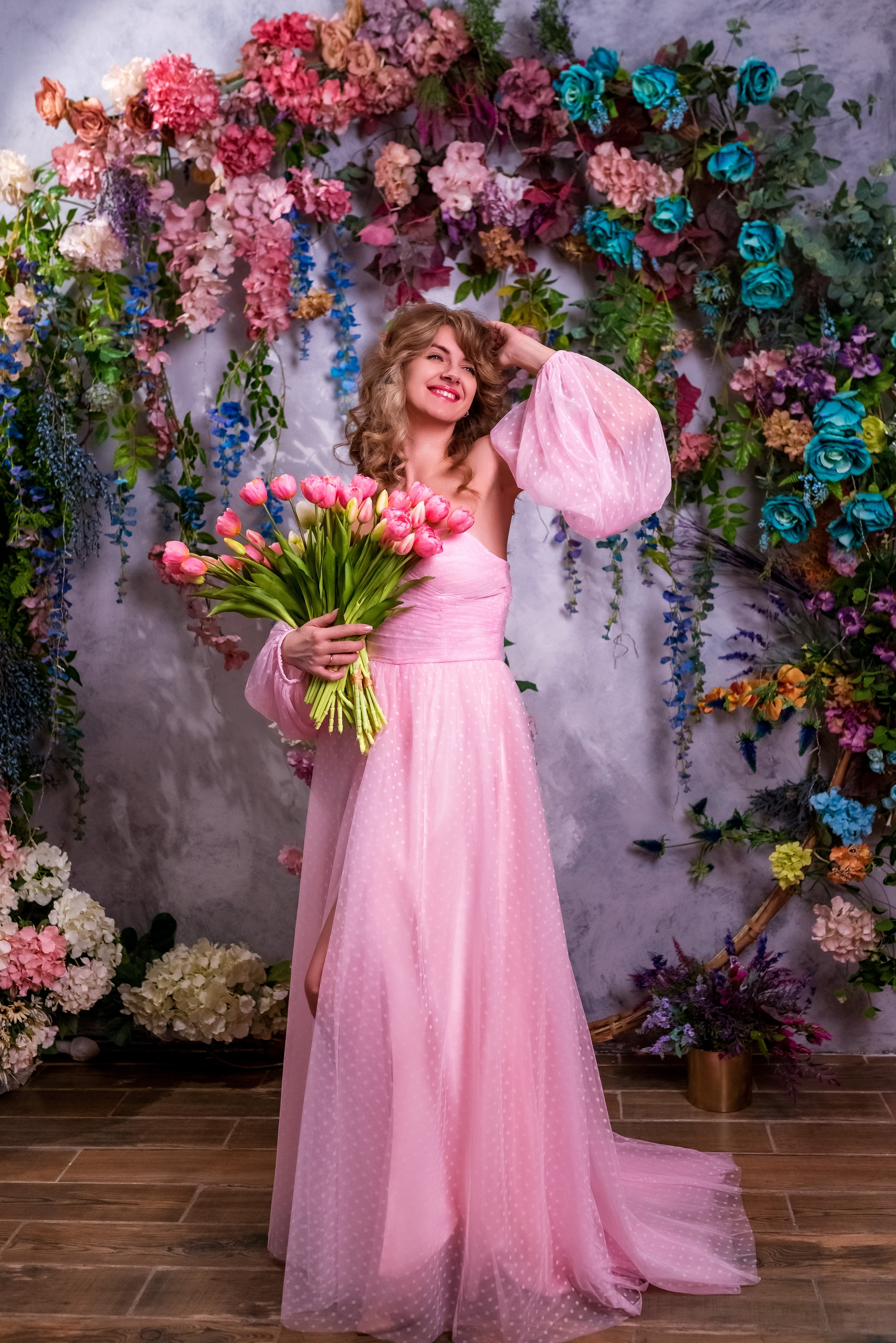 Весна в студии. Женский фотограф Крещение Венчание Москва Брянск