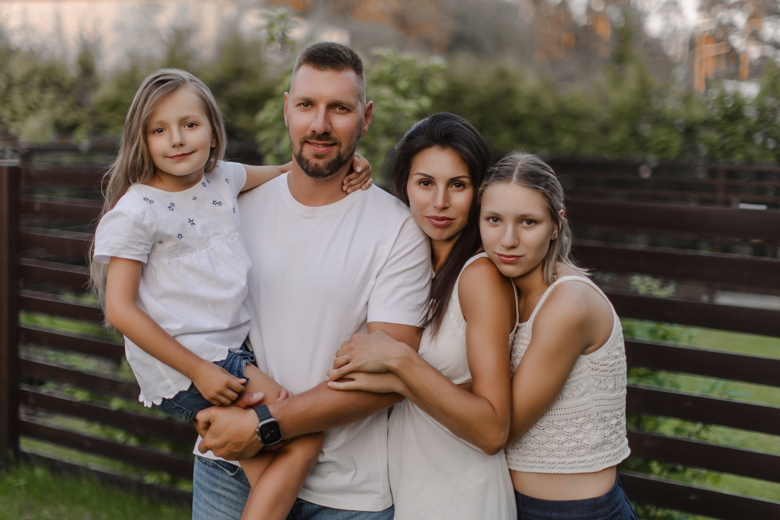 Оля с семьей. Семейный и детский фотограф в Москве Кузьмина Мария