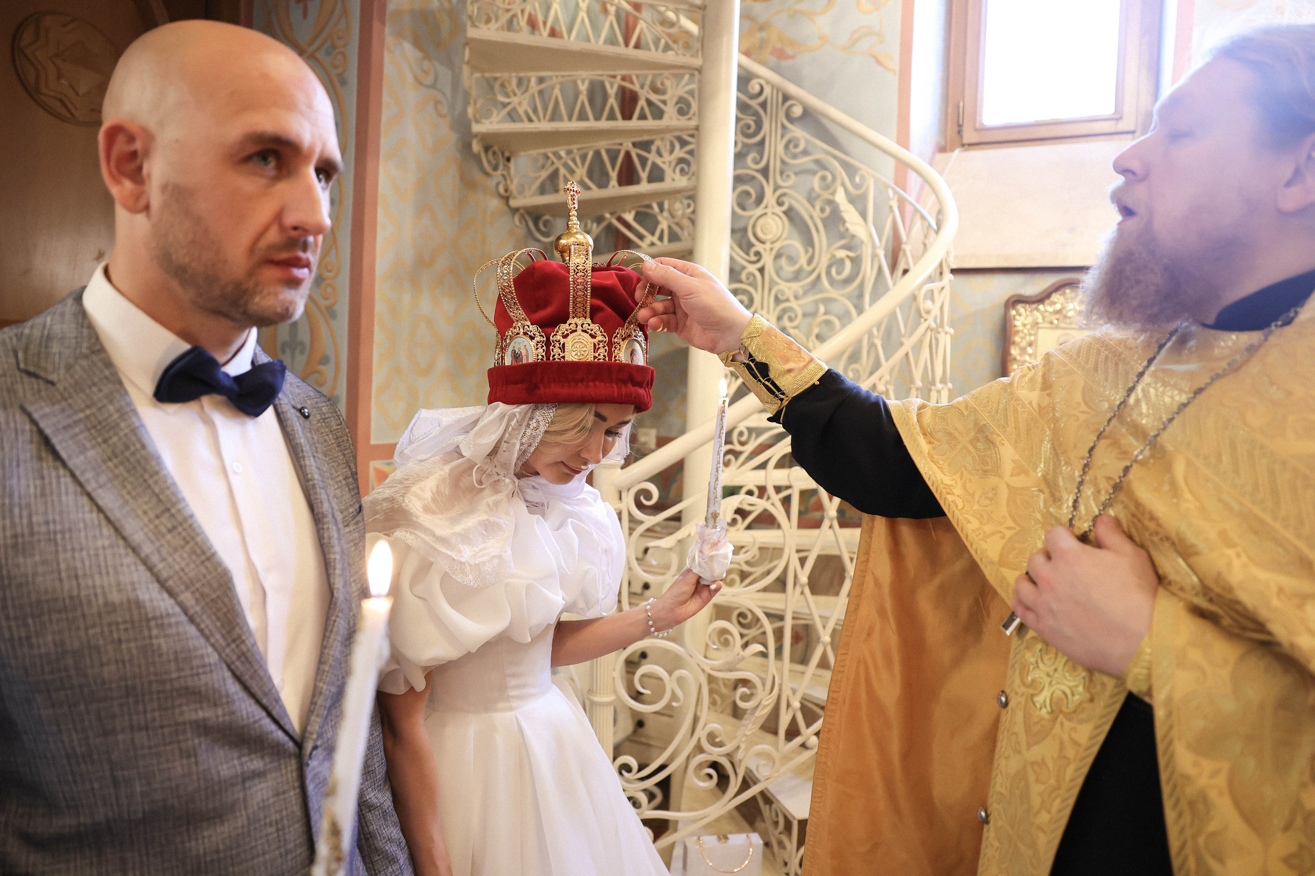 ВЕНЧАНИЕ. Свадебный, репортажный, фотограф Москва и Московская область