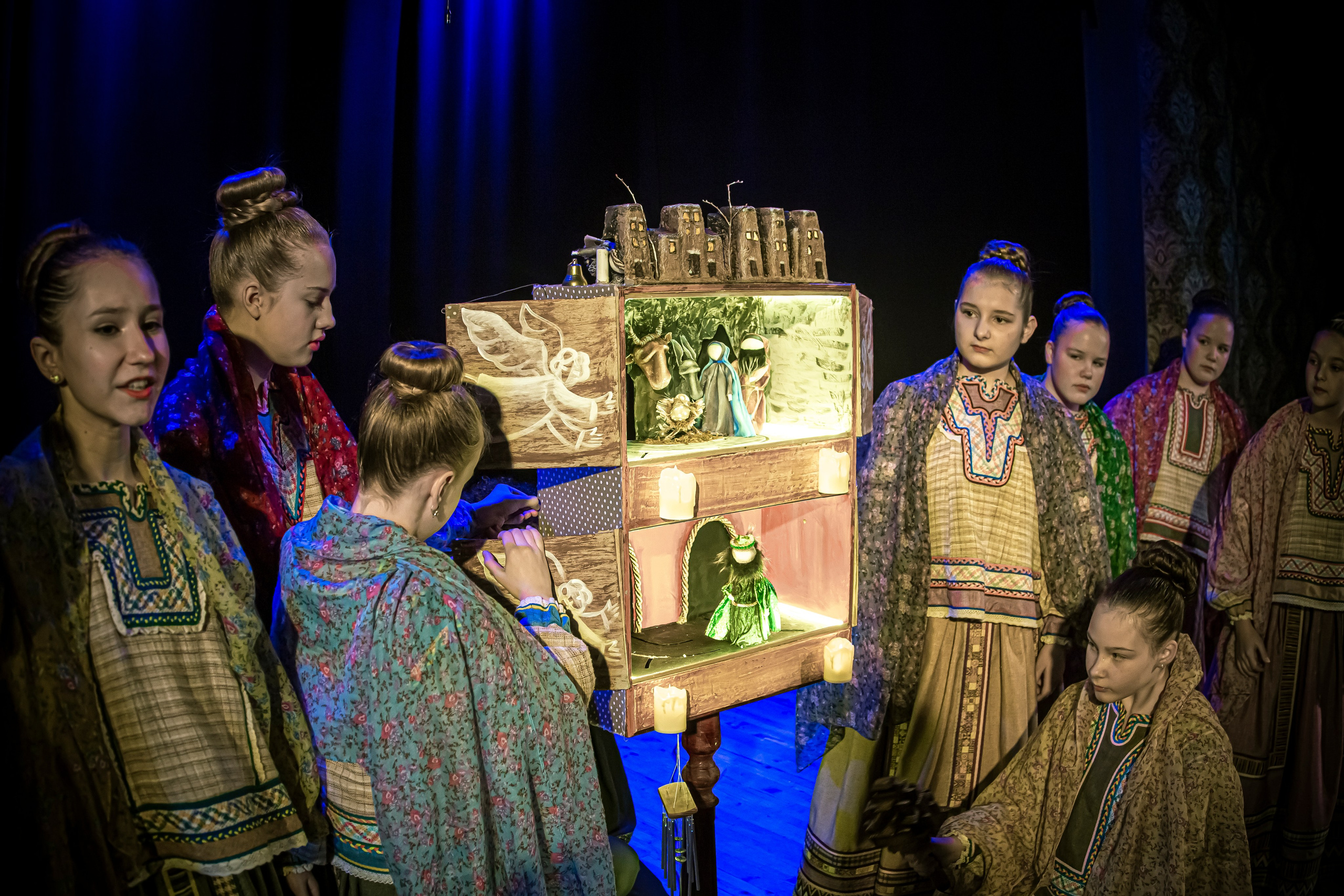 Рождественский вертеп. Фотограф в Сочи Юрий Шептаев