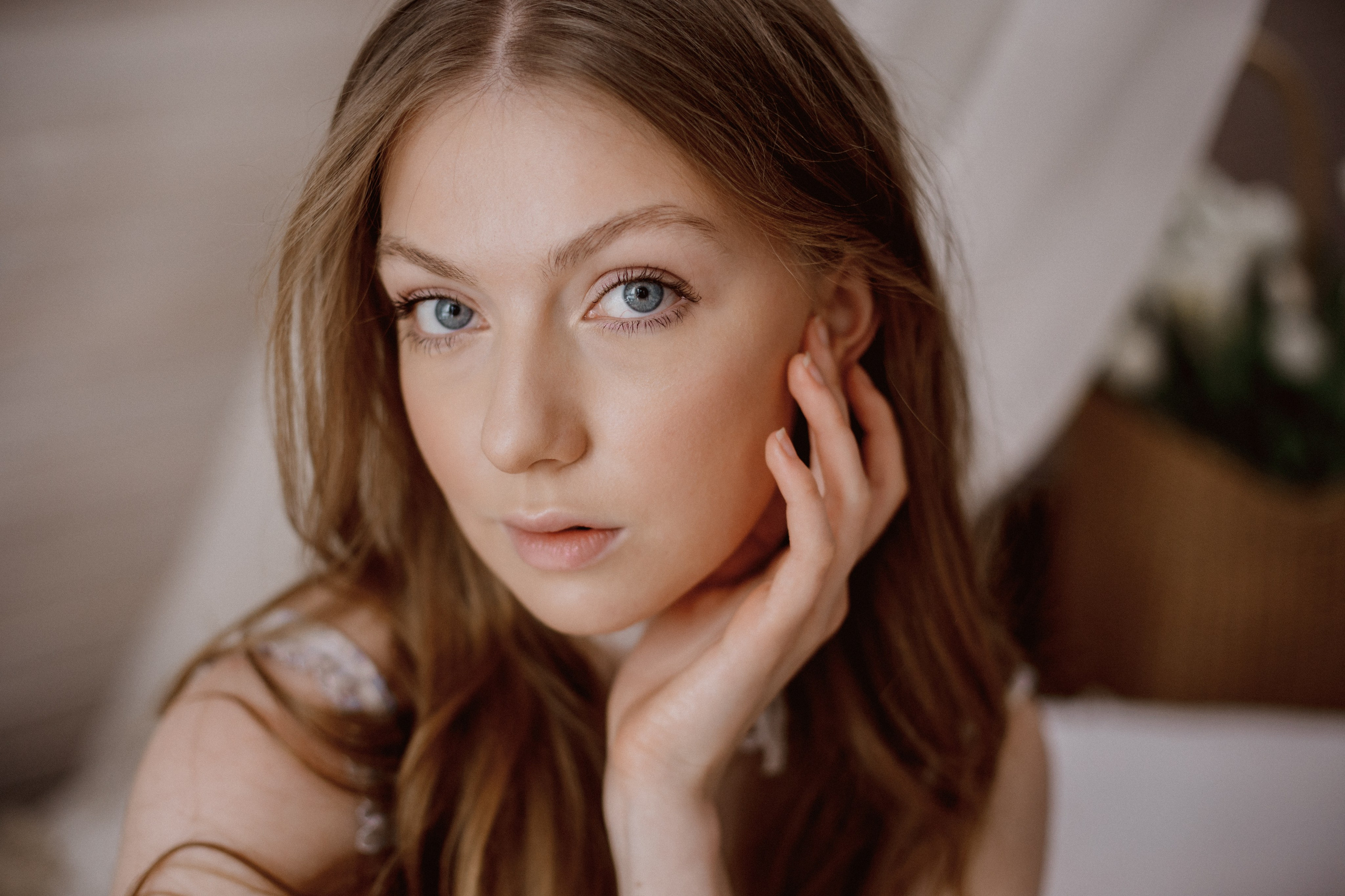 Анжелика в нежной и весенней фотосесии. Семейный и детский фотограф в Сергиев Посаде, Хотьково Якимчук Любовь