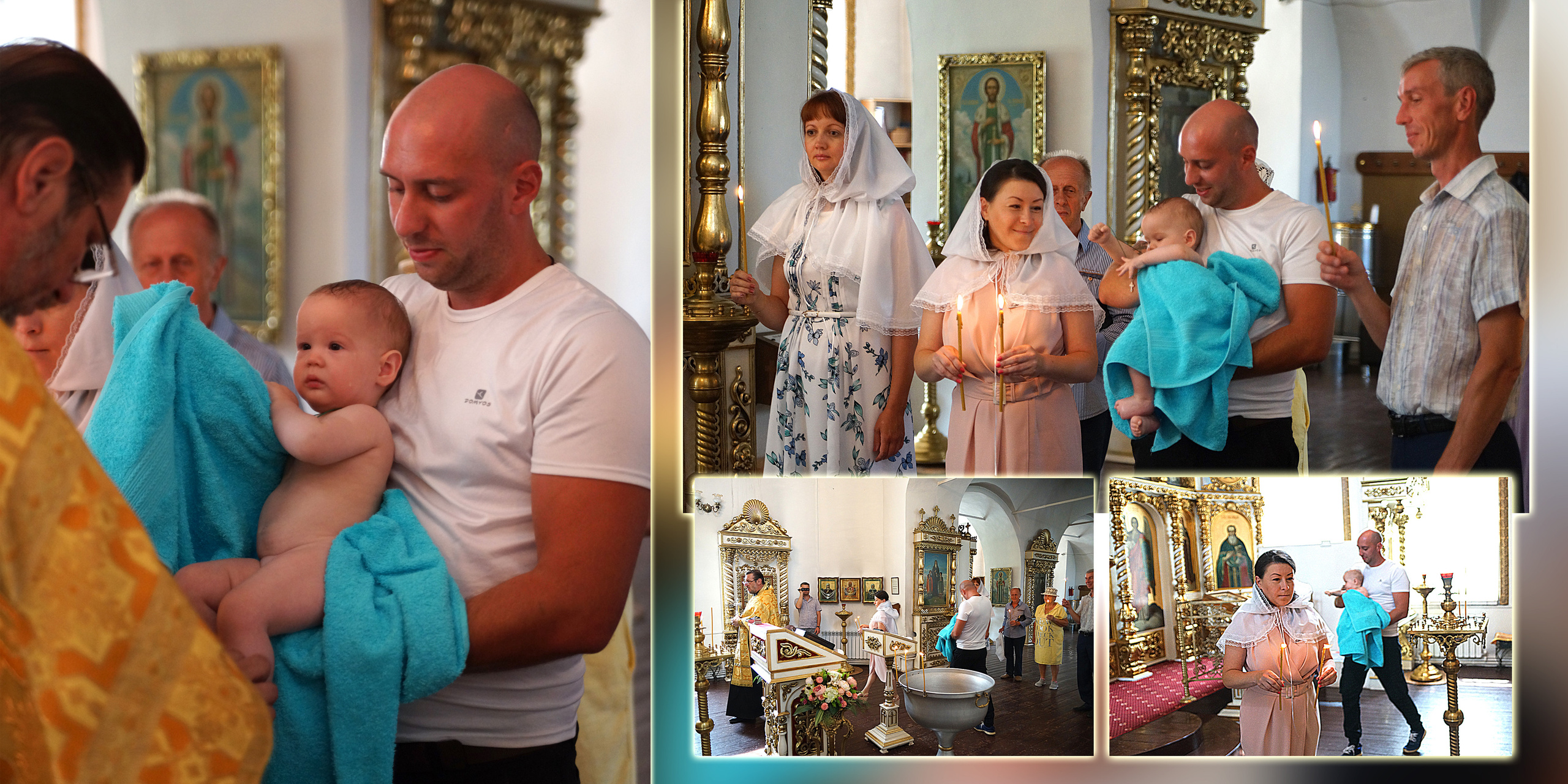 Крещение Ярослава. Фотокниги и фотоальбомы в Казани от Ольги Игнатьевой