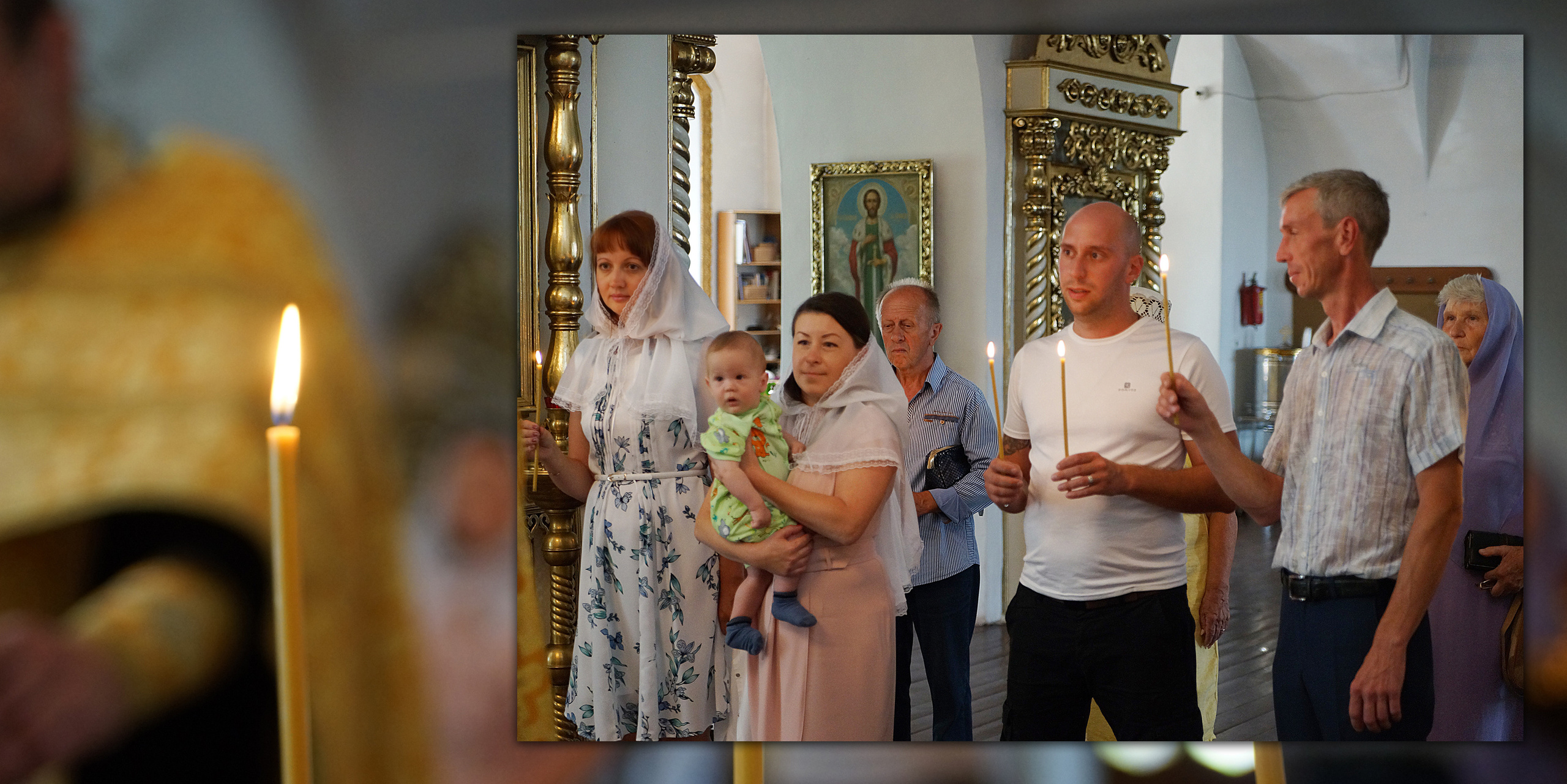 Крещение Ярослава. Фотокниги и фотоальбомы в Казани от Ольги Игнатьевой