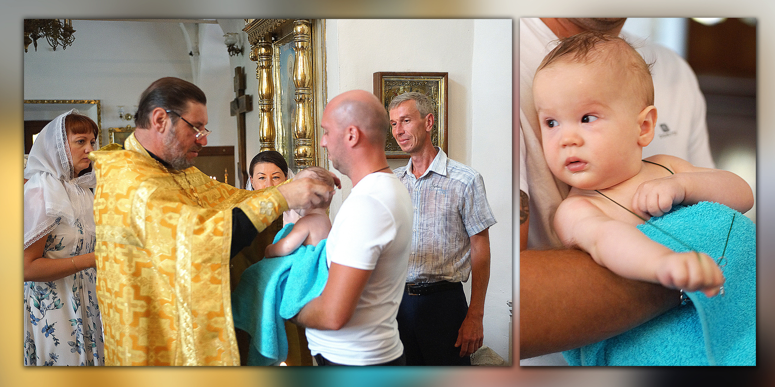 Крещение Ярослава. Фотокниги и фотоальбомы в Казани от Ольги Игнатьевой