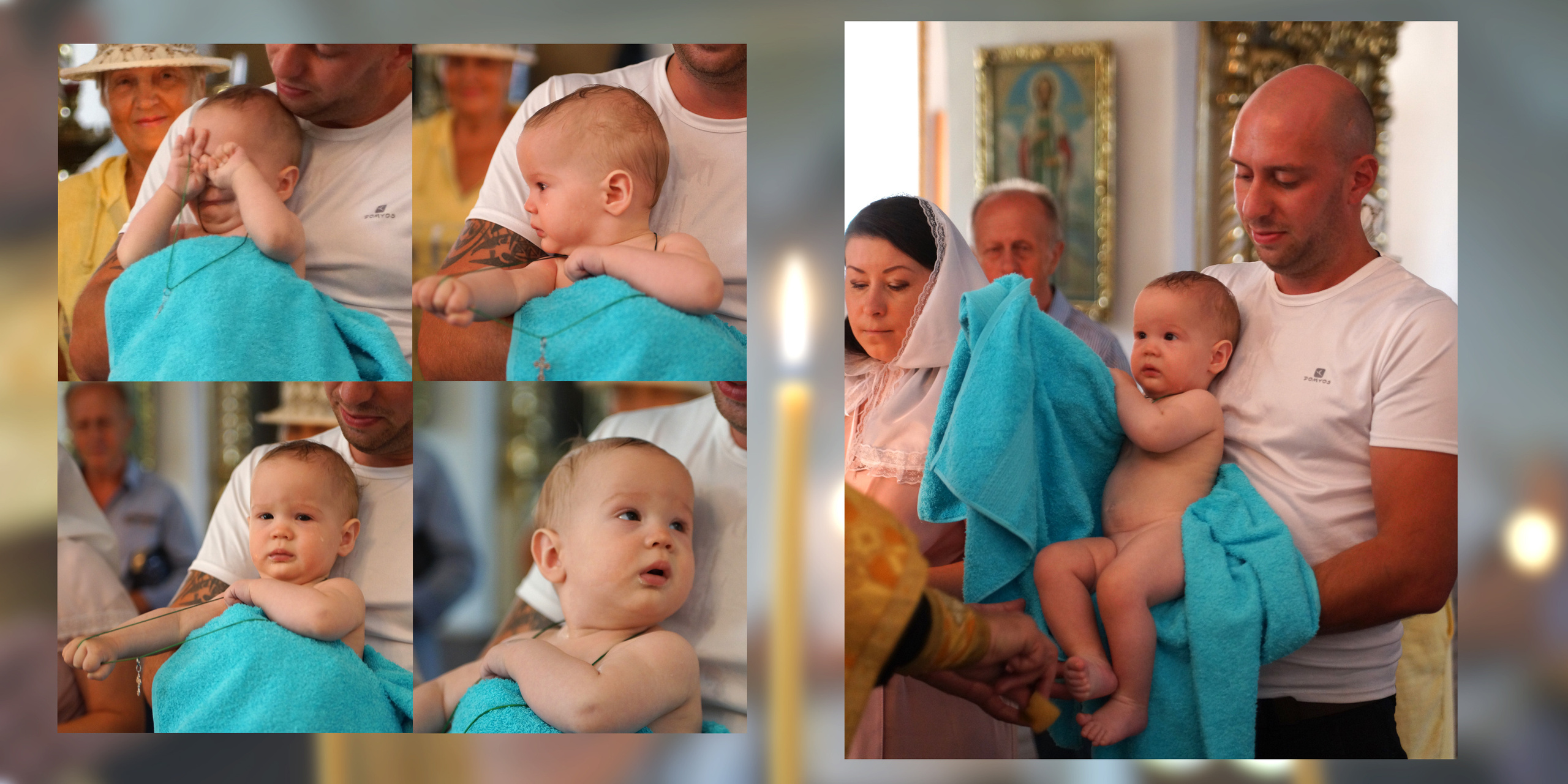 Крещение Ярослава. Фотокниги и фотоальбомы в Казани от Ольги Игнатьевой