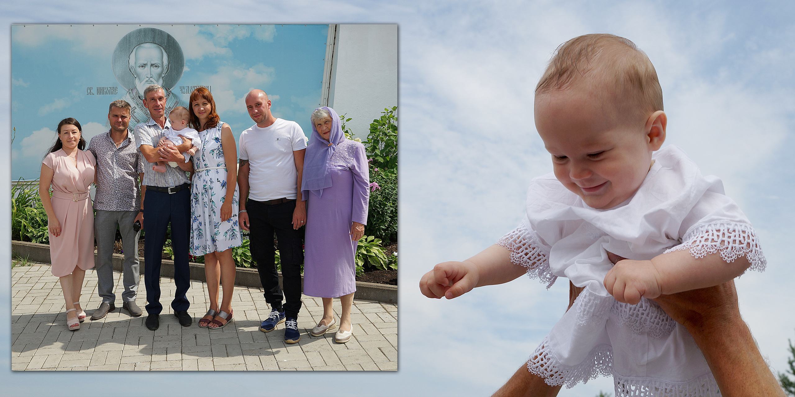 Крещение Ярослава. Фотокниги и фотоальбомы в Казани от Ольги Игнатьевой