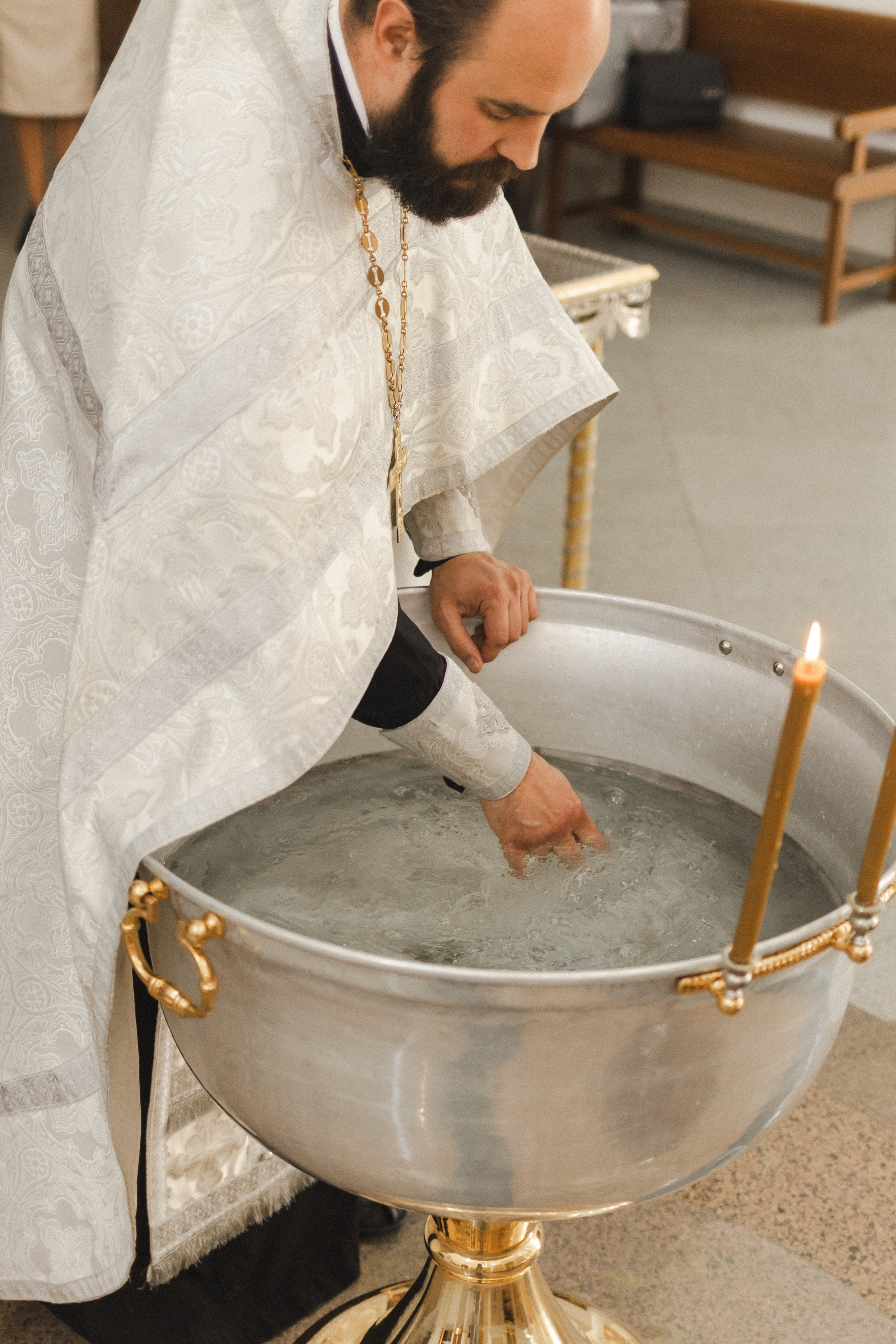 Крещение Стефании. Семейный фотограф в Москве