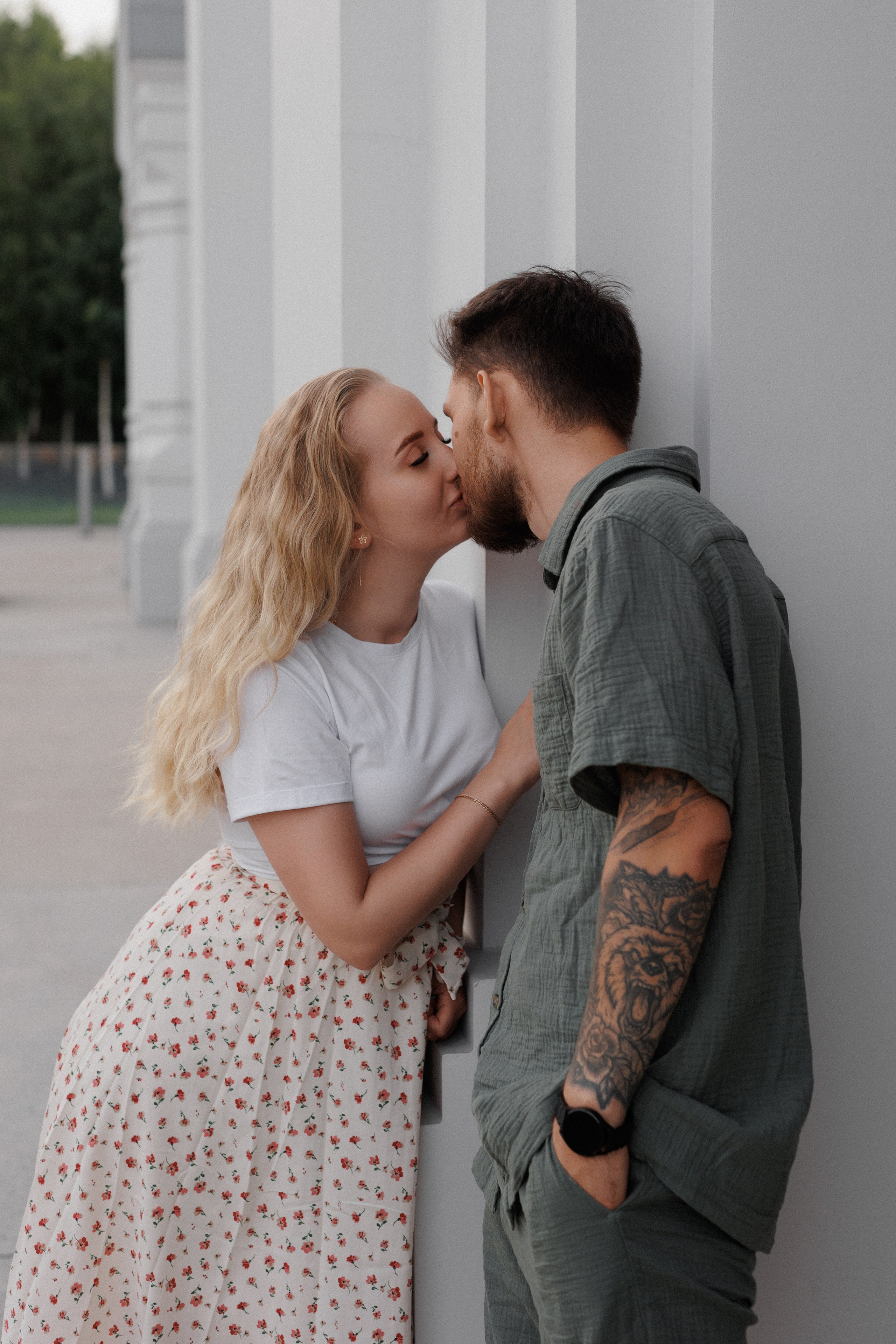 Евгения и Константин. Музеон. Семейный и свадебный фотограф в Москве Черкасова Анна