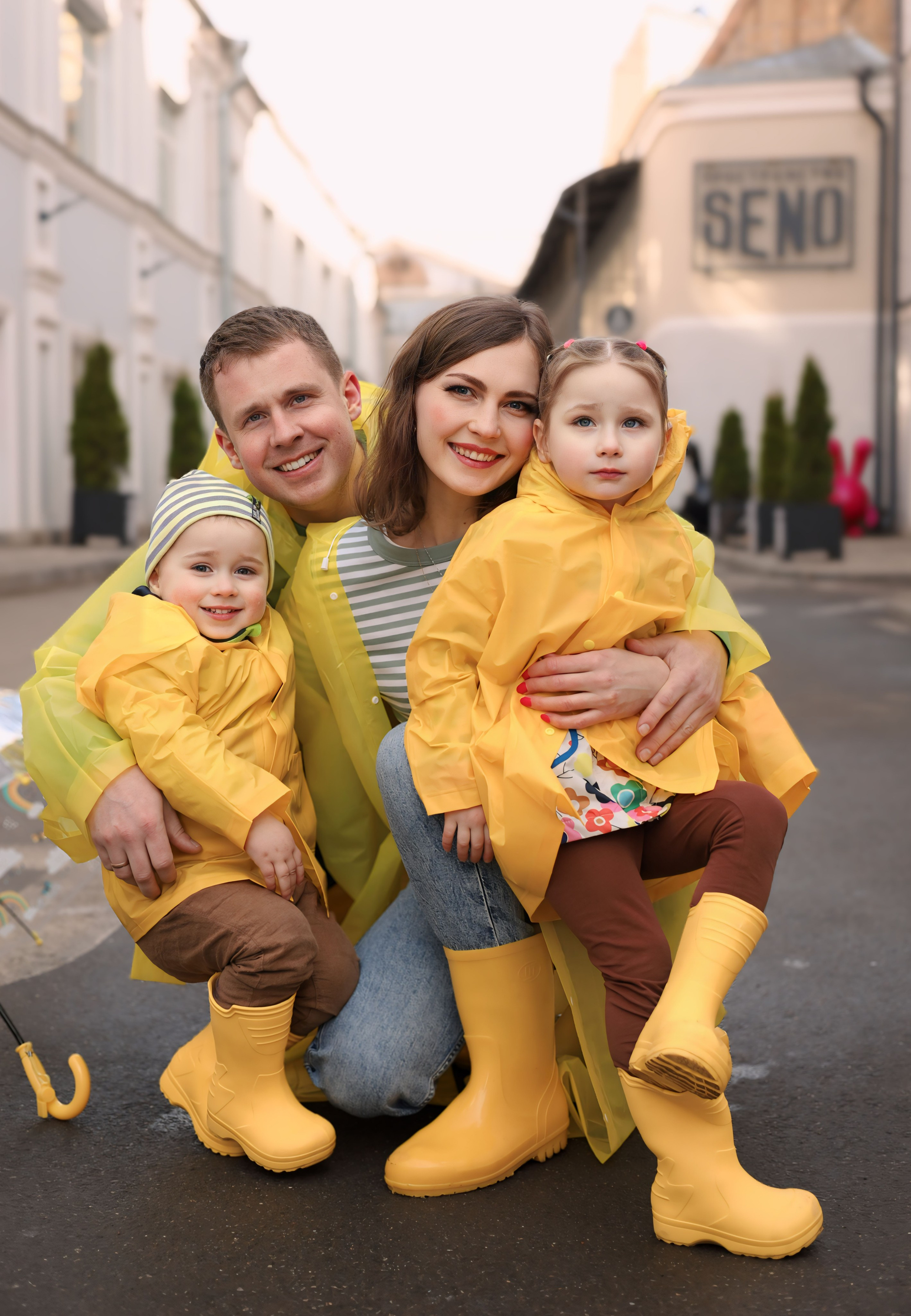 Семья Трофимовых. Портретный фотограф Панферова Регина г. Санкт-Петербург, г. Казань