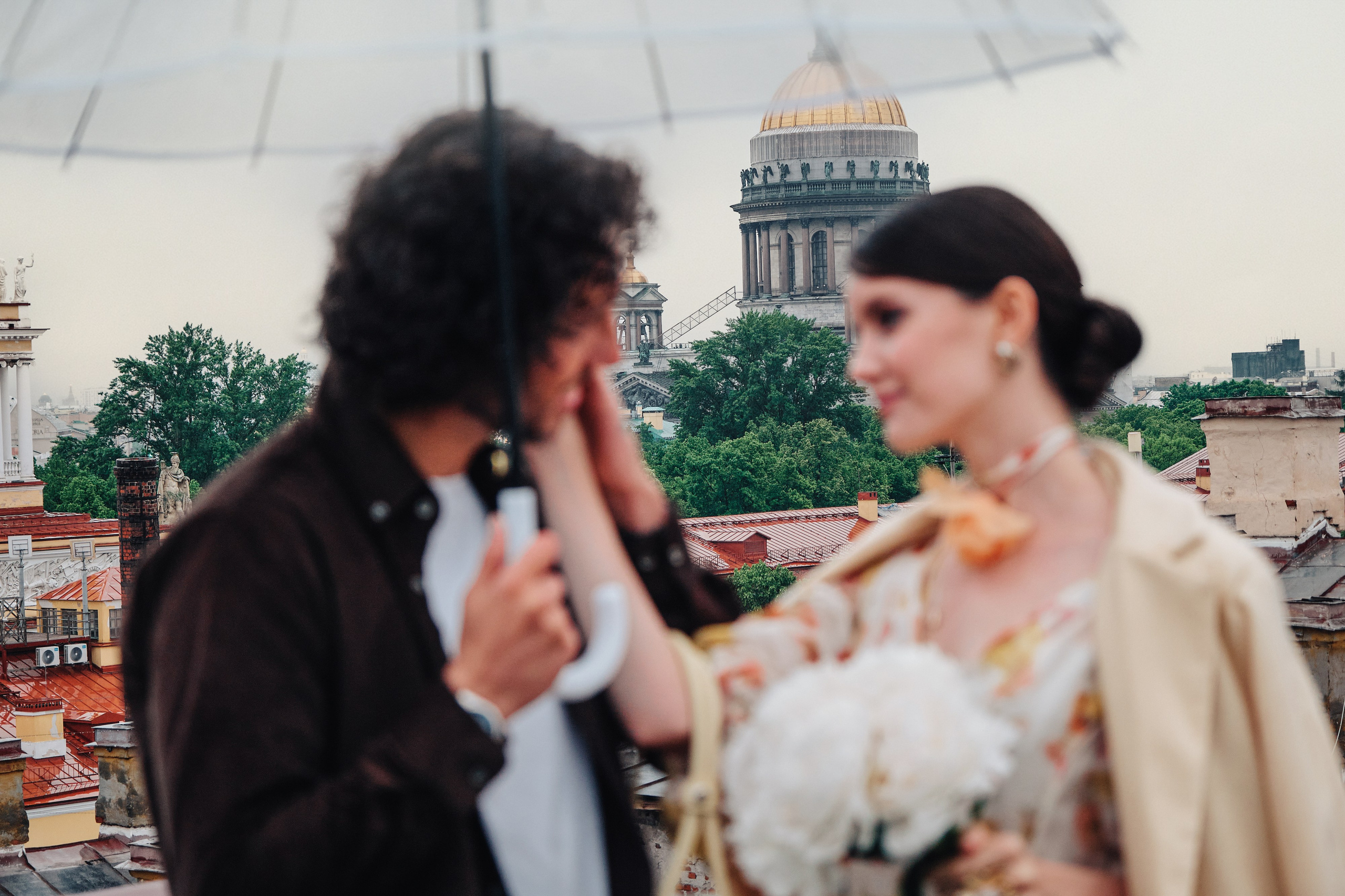 Никита и Диана. Лавстори на крыше. Портретный фотограф на новый год в Москве Виктория Колышева