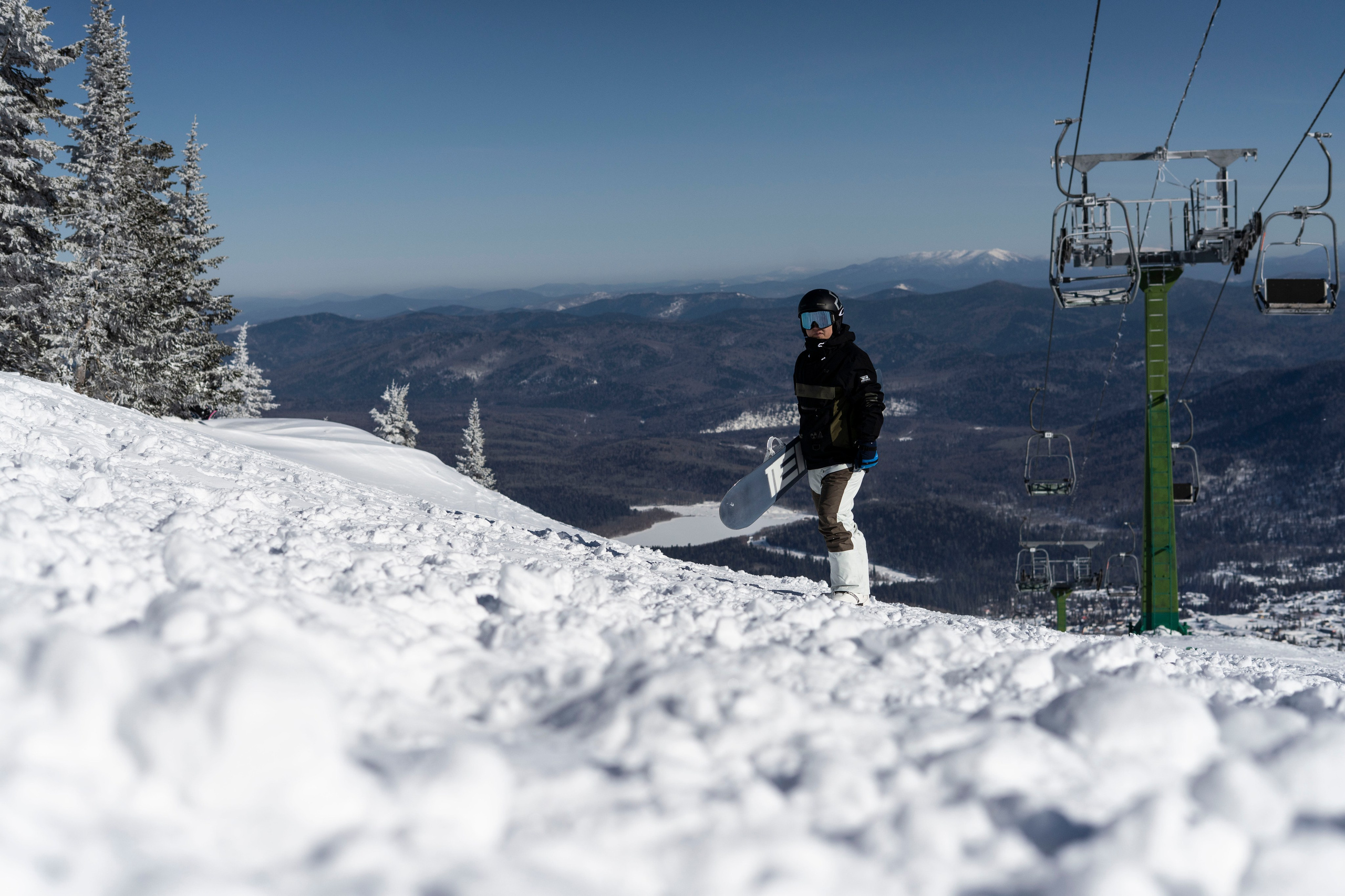 Фотосессия на вершине. Анастасия Паршукова — фотограф Шерегеш Новосибирск