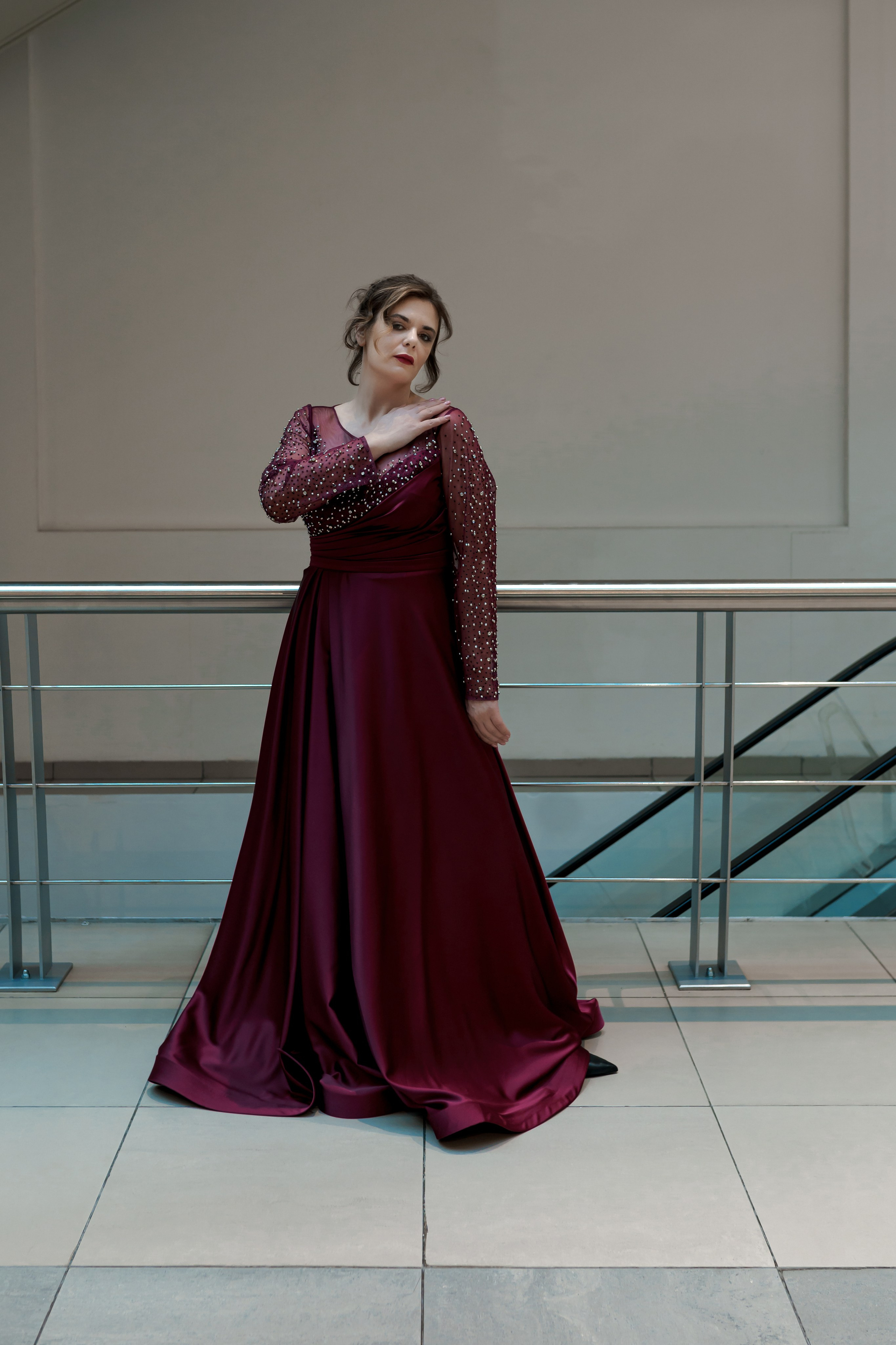 Фотосъемка показа мод для бренда. Фотограф Ким Наталья в Красноярске