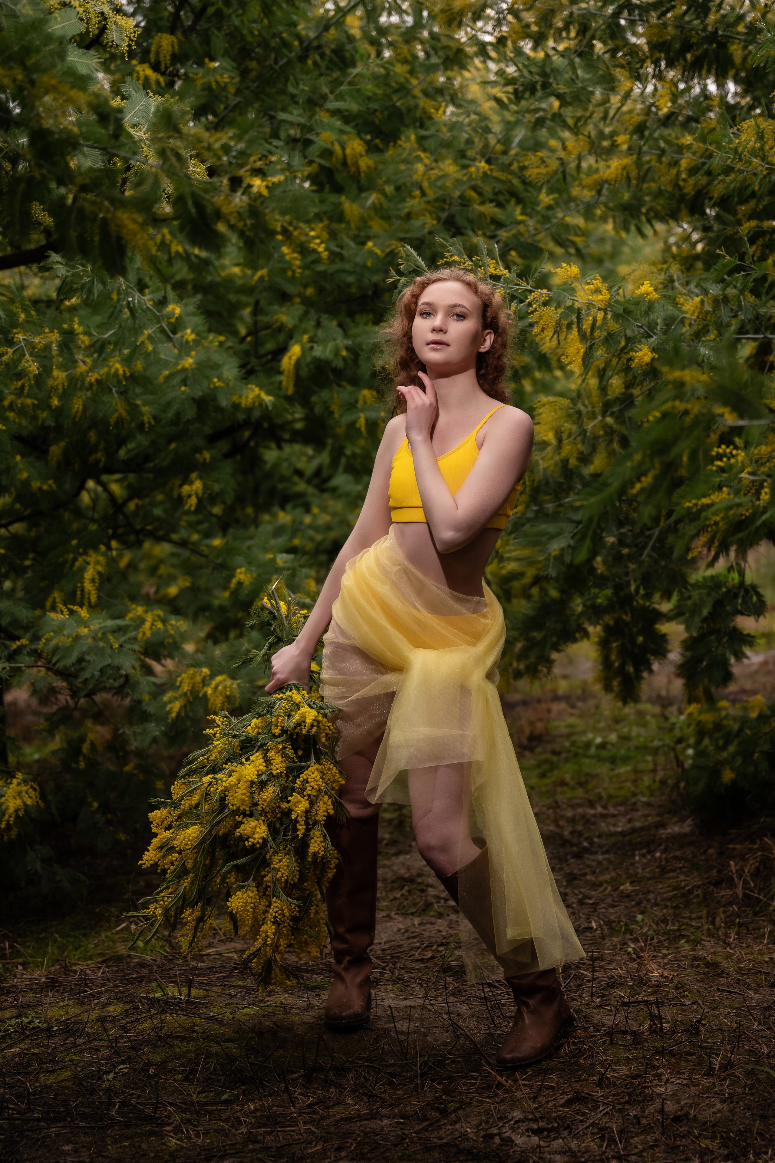 Настя мимоза. Наталья Слесаренко фотограф в Сочи