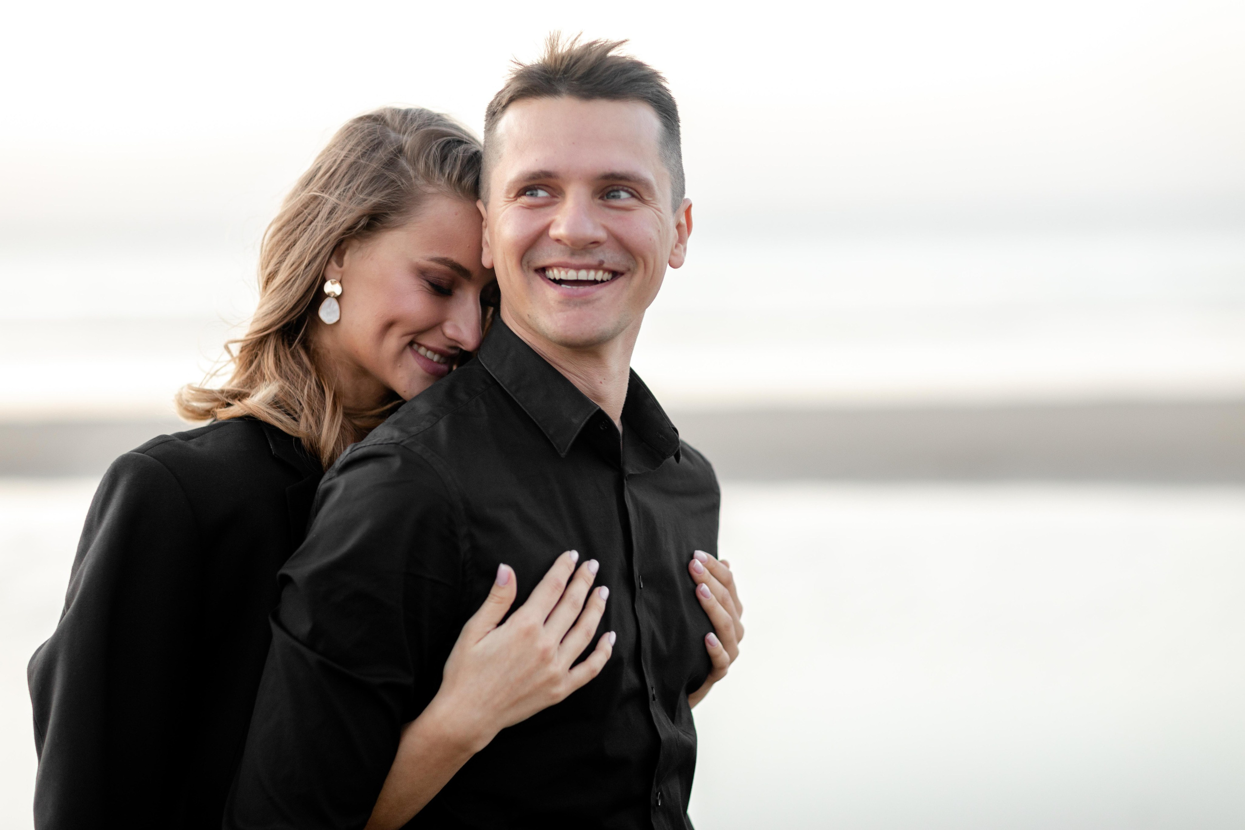 На берегу моря. Свадебный фотограф в Москве Топтыгин Иван