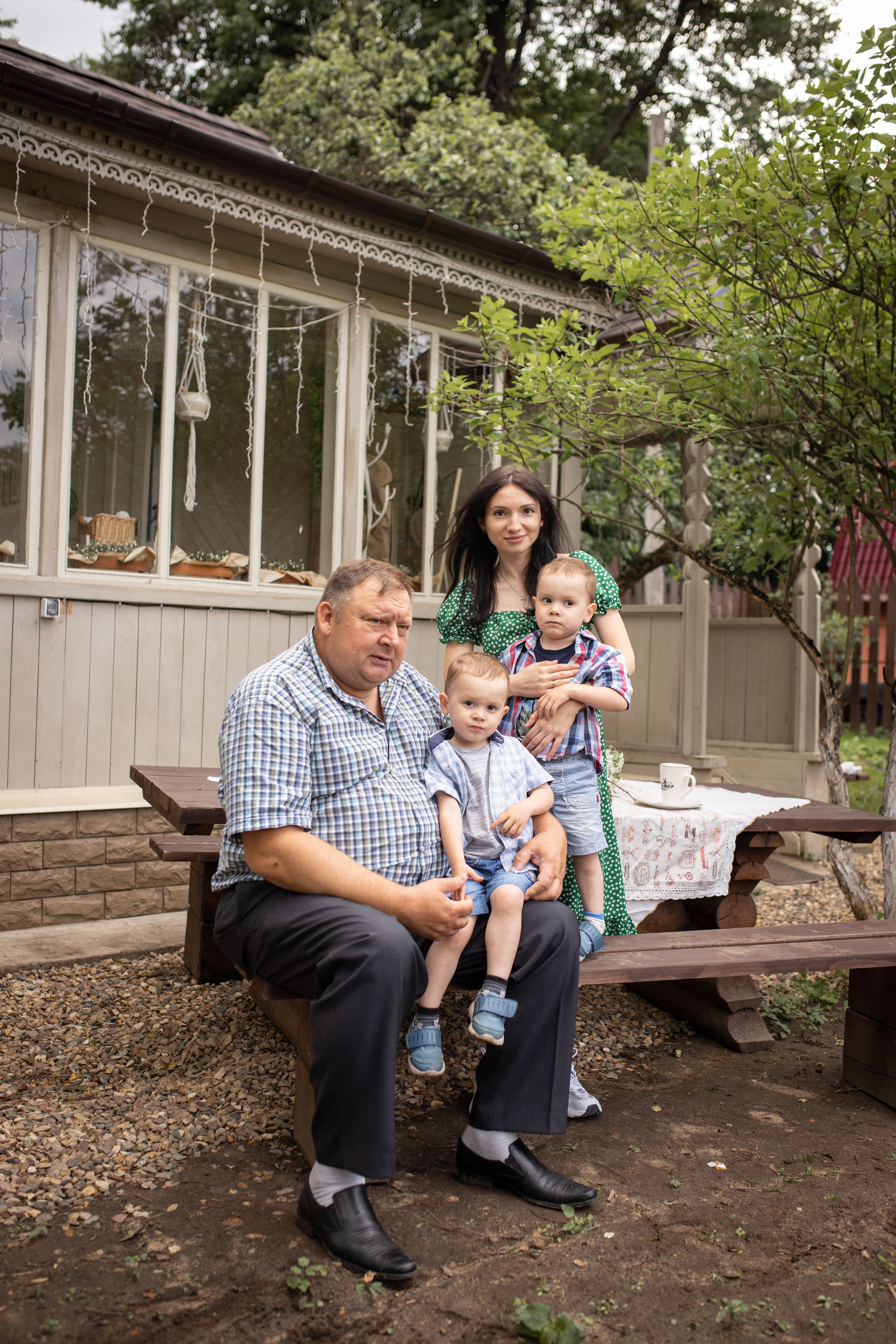 Семейная фотосессия на даче. Фотограф в Железнодорожном и Балашихе