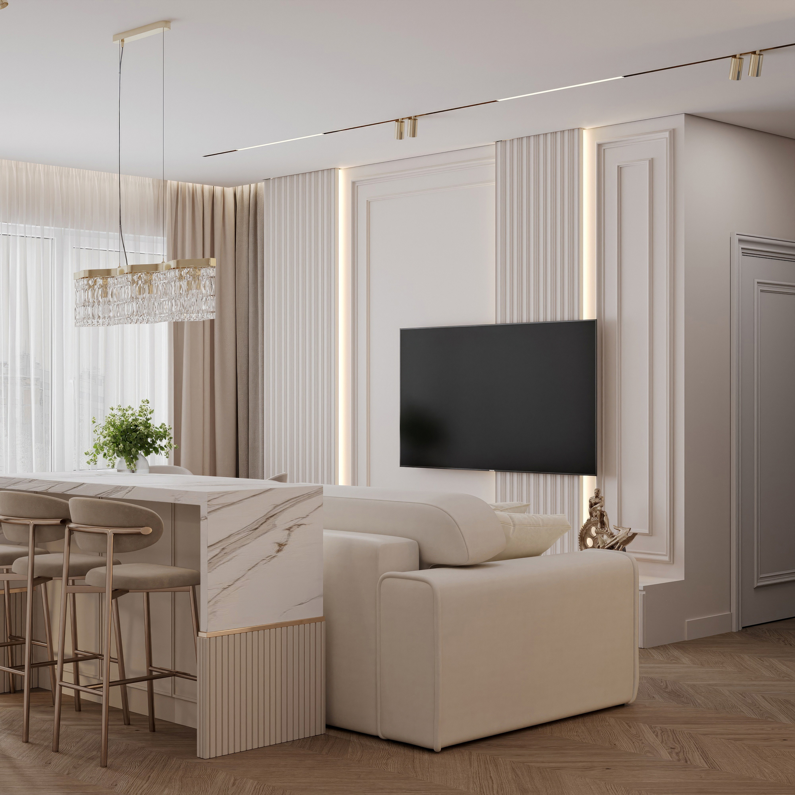 ЖК Чижи | квартира 76 м². СОФИЯ КУПЦОВА — дизайнер интерьеров, г. Красноярск