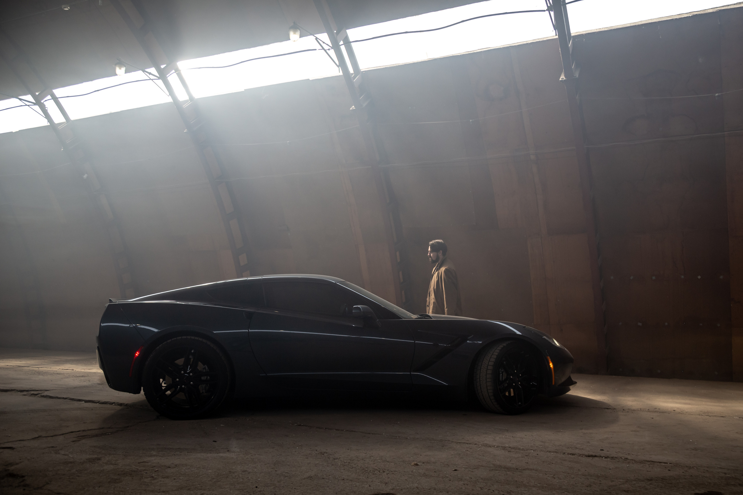 Chevrolet Corvette C7. Фотограф Антон Клейнос, Владивосток