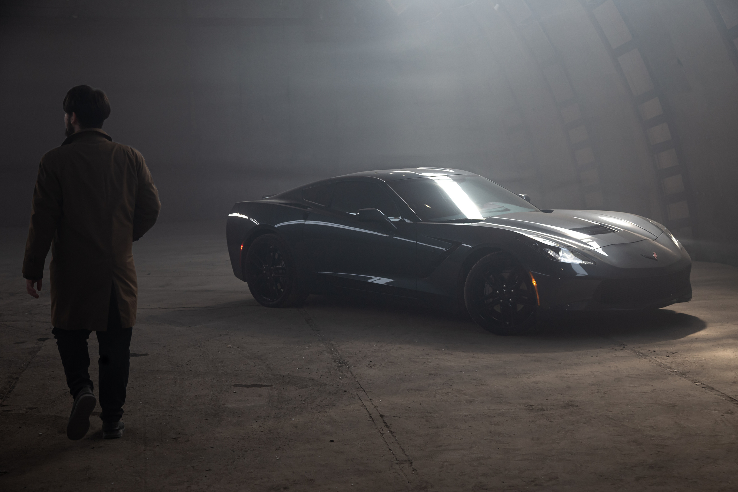 Chevrolet Corvette C7. Фотограф Антон Клейнос, Владивосток