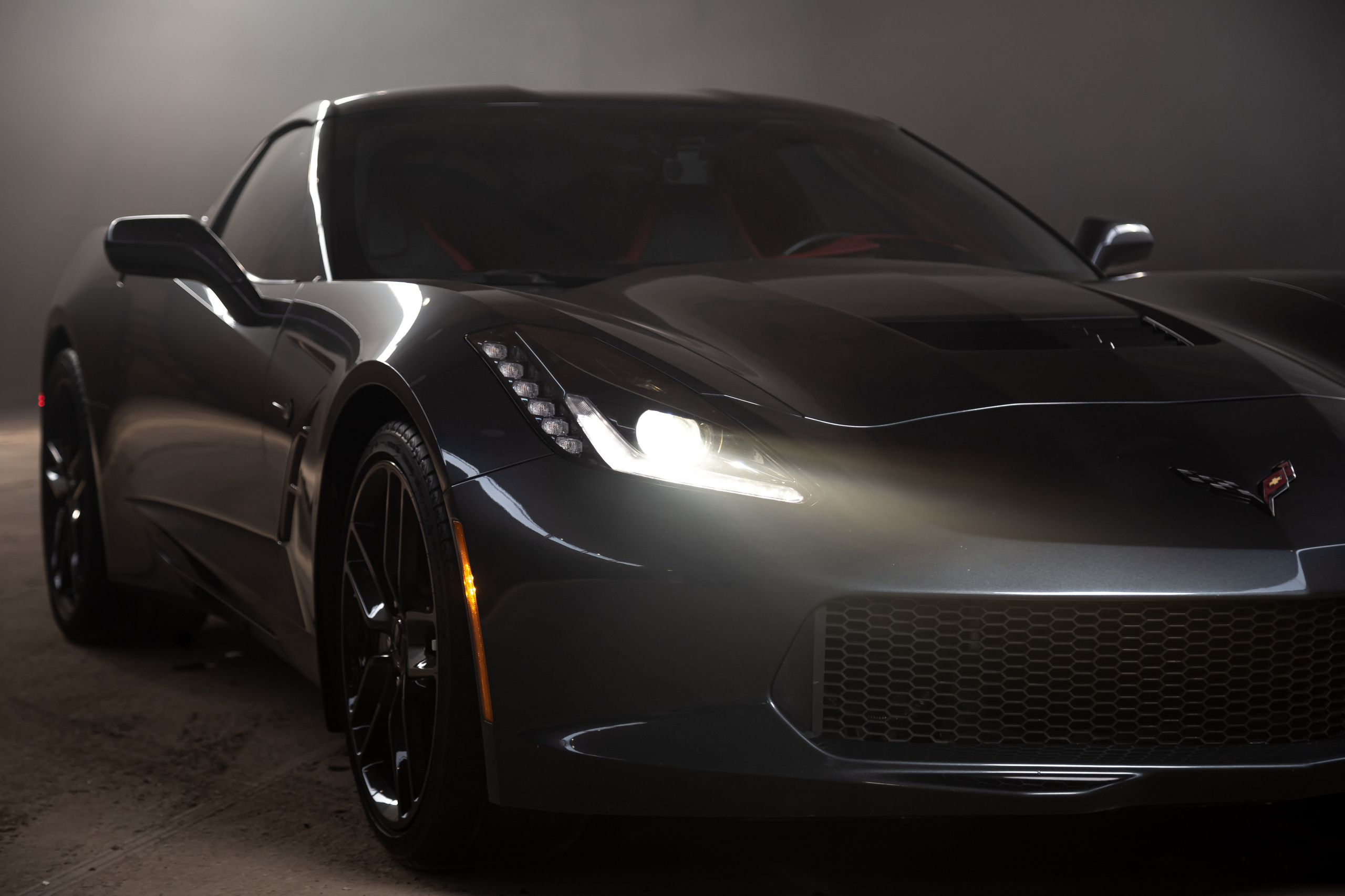 Chevrolet Corvette C7. Фотограф Антон Клейнос, Владивосток