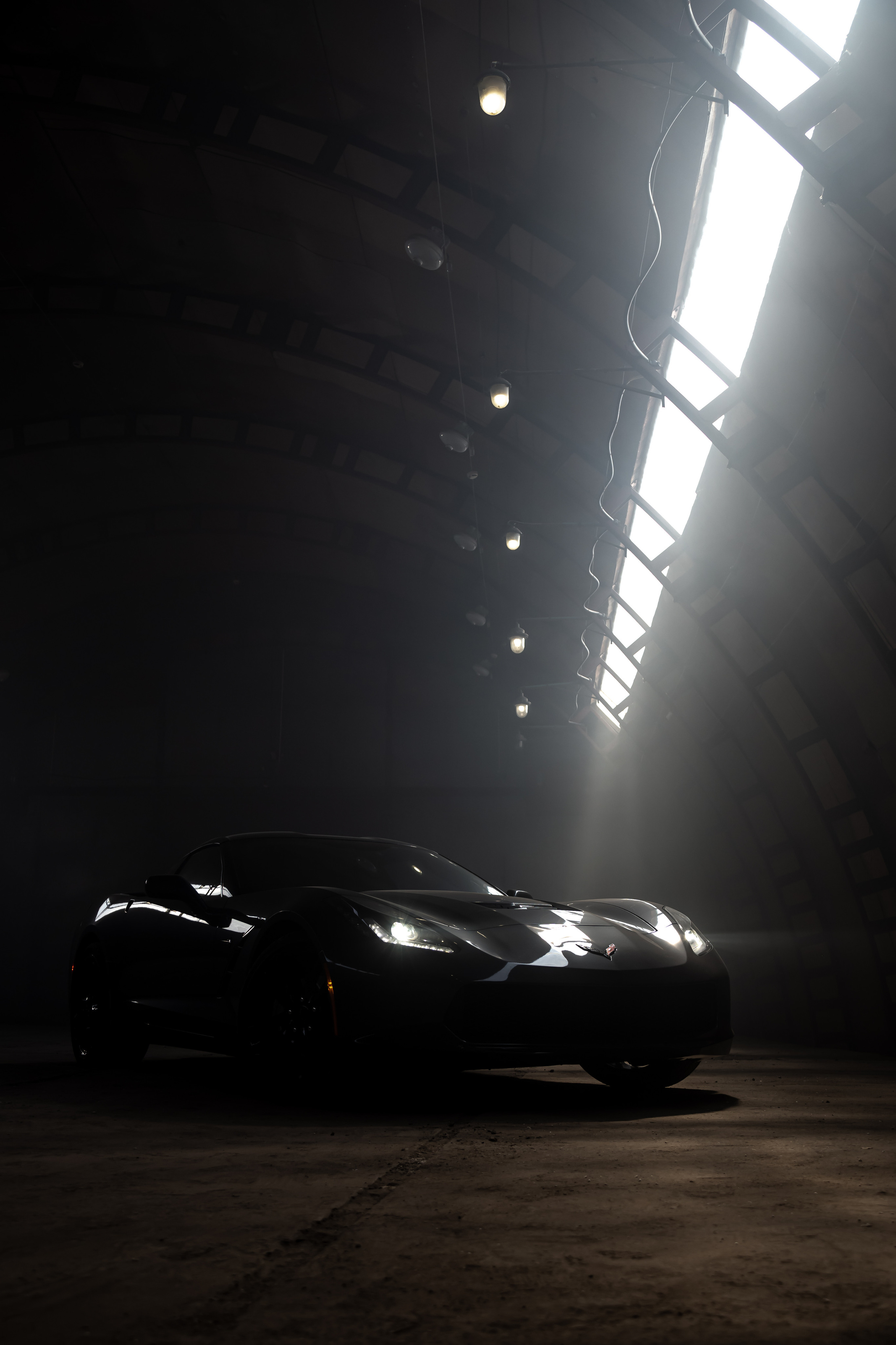 Chevrolet Corvette C7. Фотограф Антон Клейнос, Владивосток