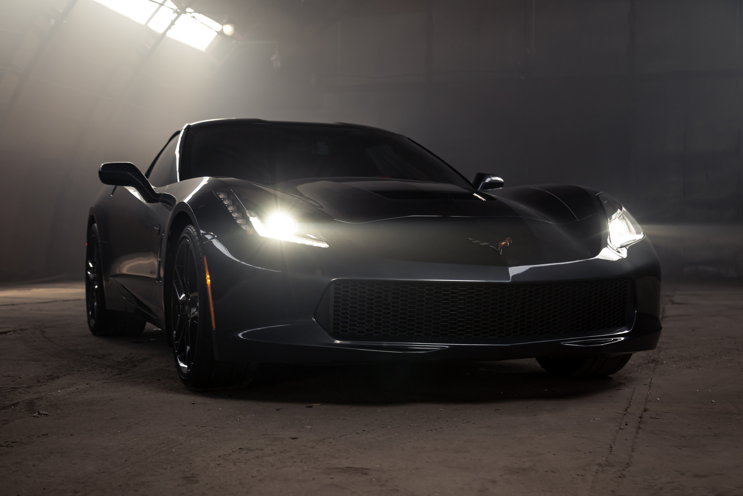 Chevrolet Corvette C7. Фотограф Антон Клейнос, Владивосток