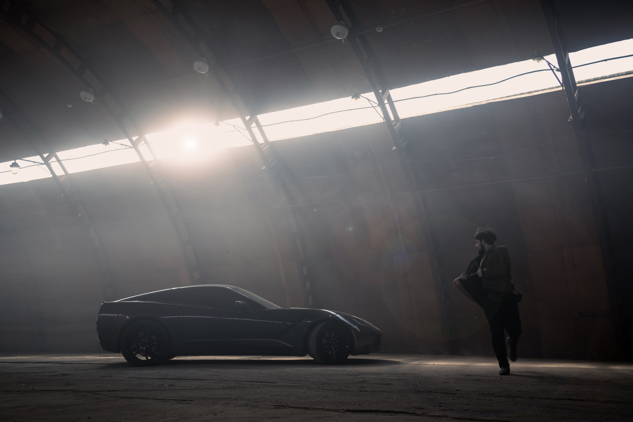 Chevrolet Corvette C7. Фотограф Антон Клейнос, Владивосток