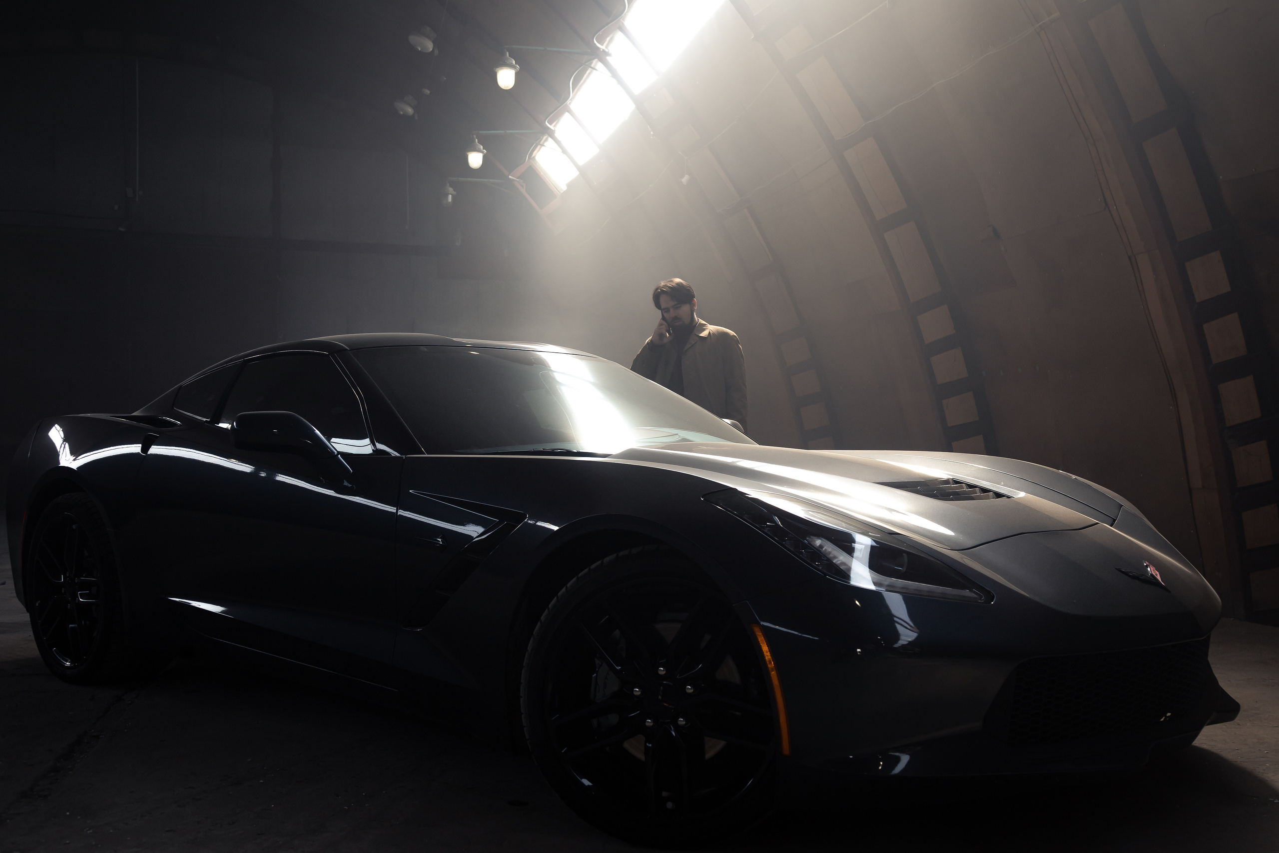 Chevrolet Corvette C7. Фотограф Антон Клейнос, Владивосток