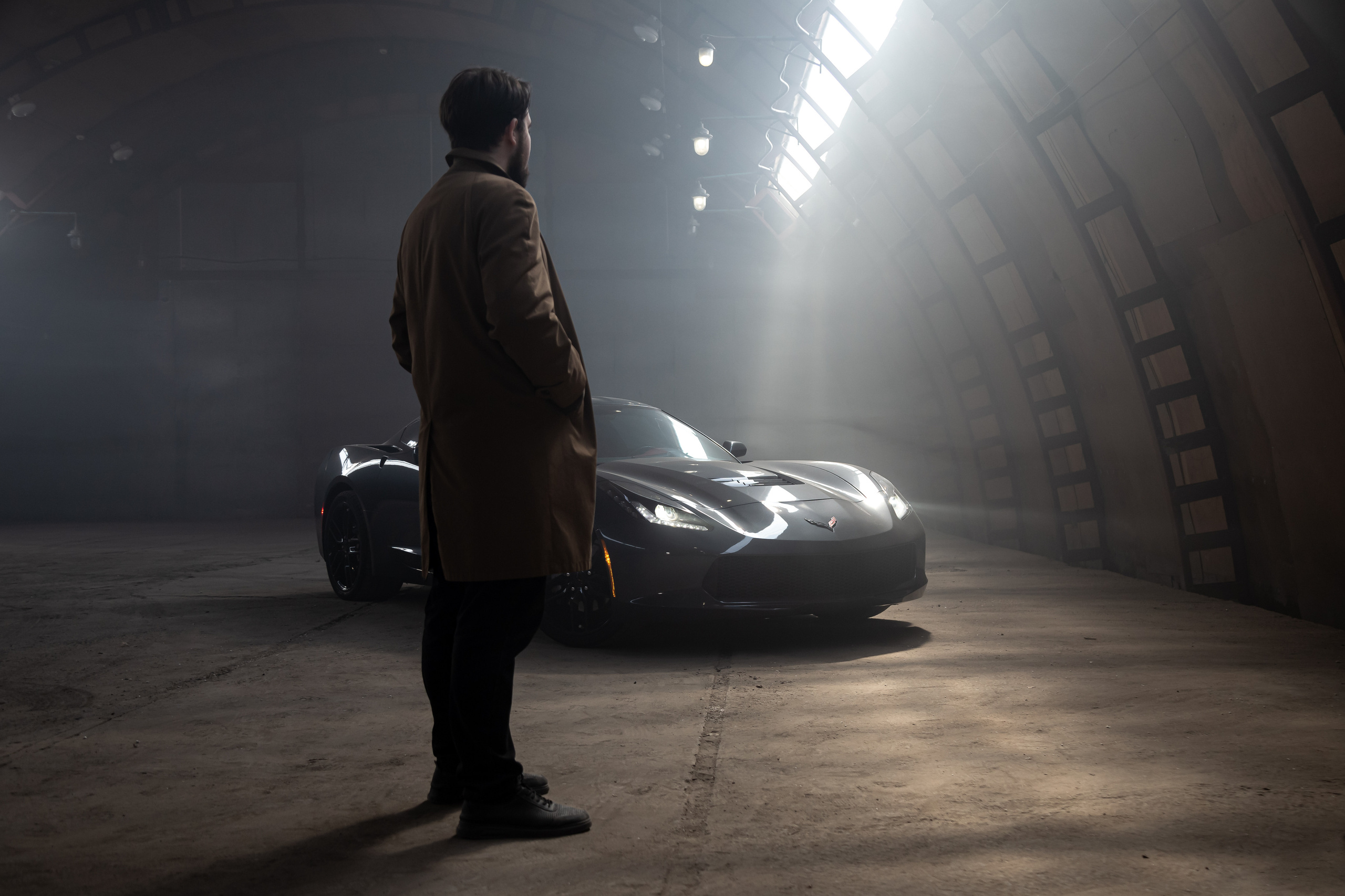 Chevrolet Corvette C7. Фотограф Антон Клейнос, Владивосток