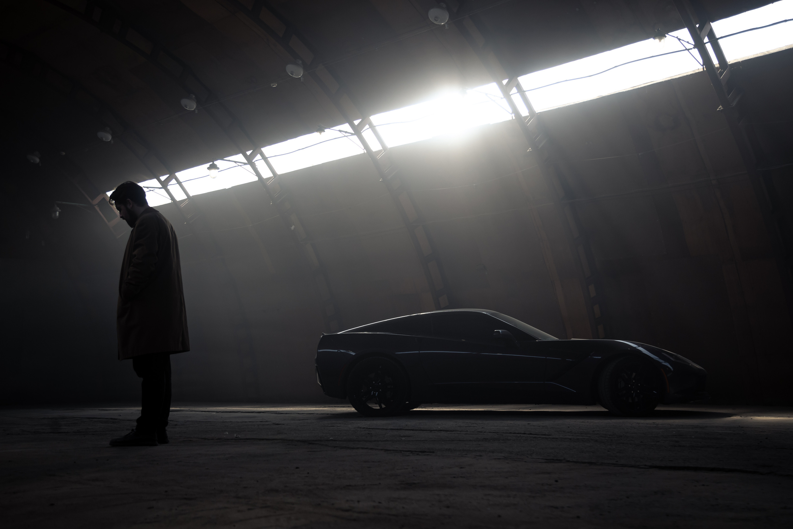 Chevrolet Corvette C7. Фотограф Антон Клейнос, Владивосток