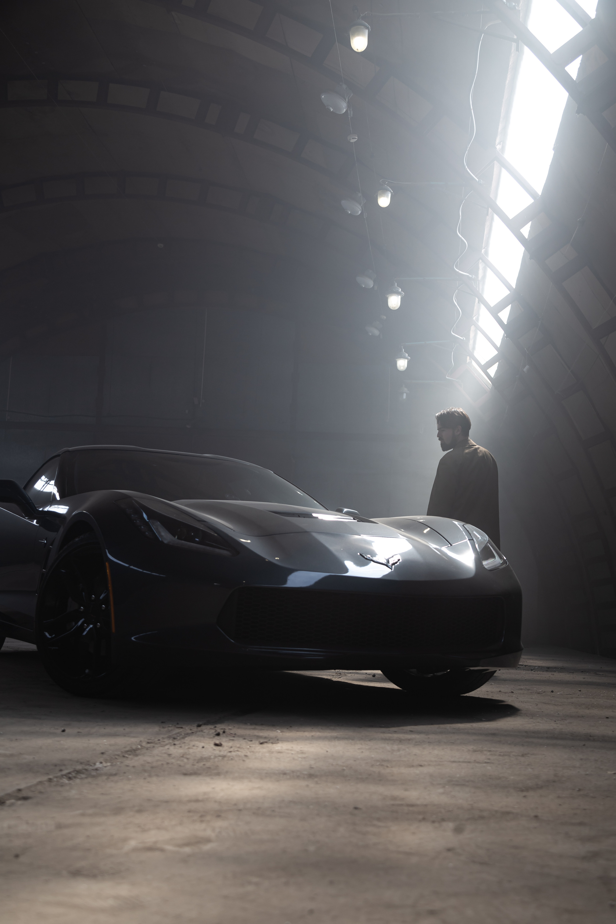 Chevrolet Corvette C7. Фотограф Антон Клейнос, Владивосток