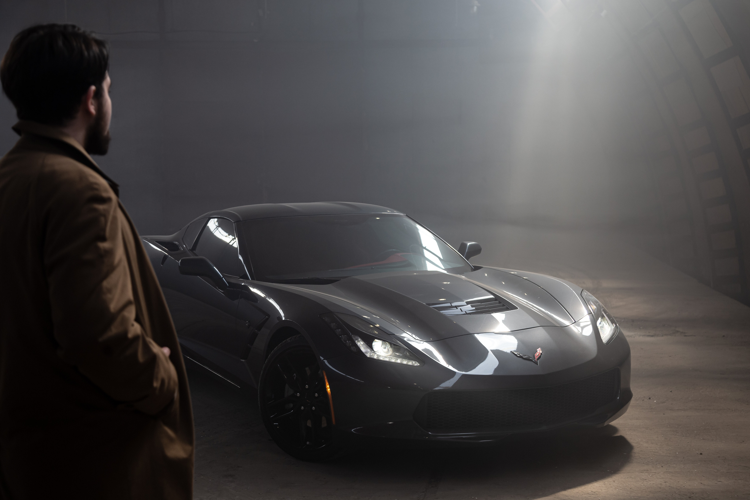 Chevrolet Corvette C7. Фотограф Антон Клейнос, Владивосток