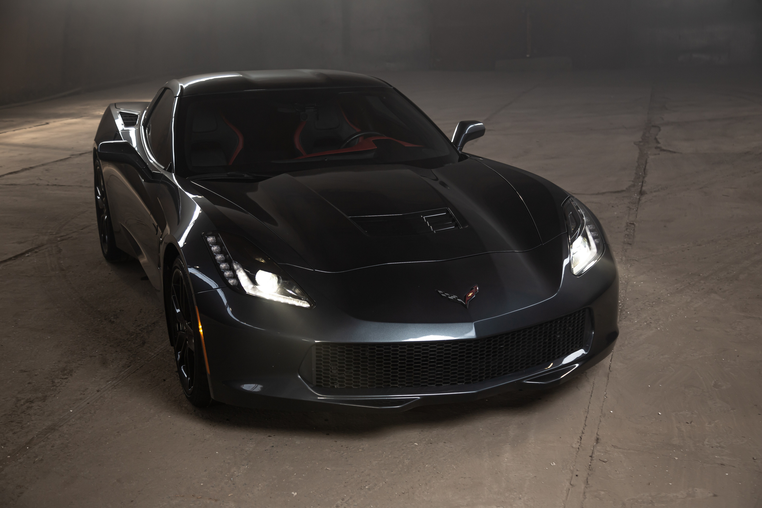 Chevrolet Corvette C7. Фотограф Антон Клейнос, Владивосток