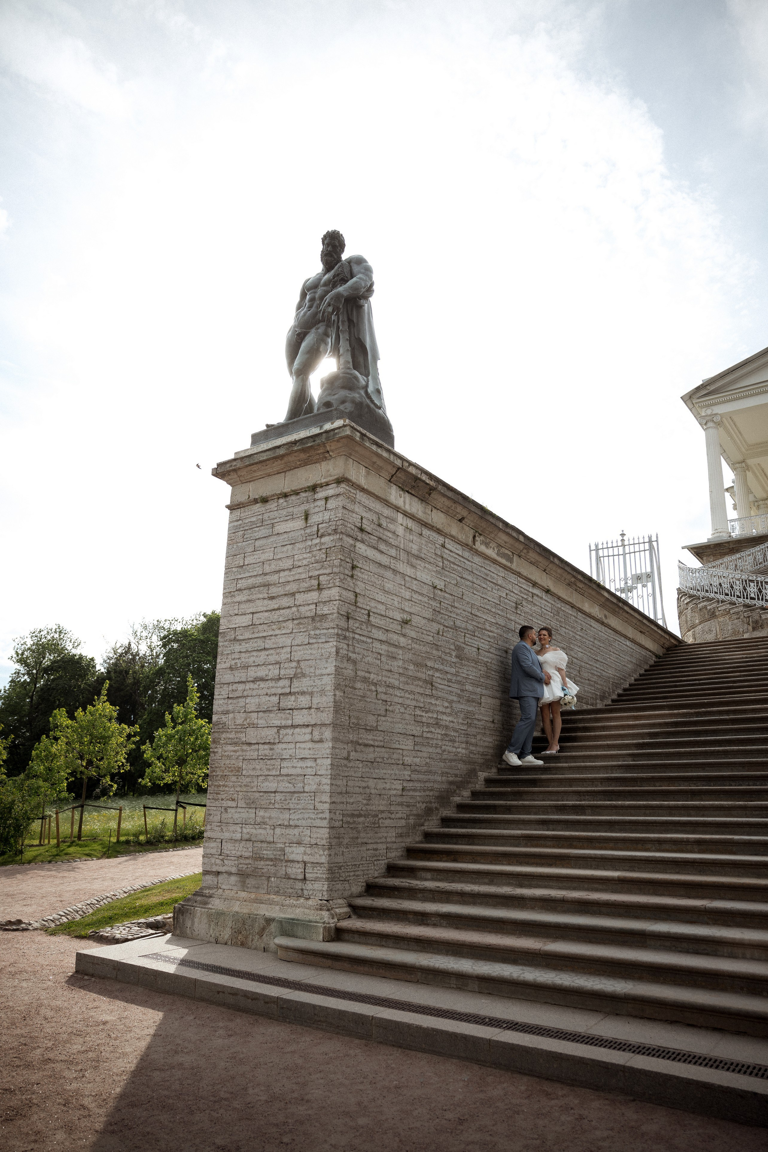 ЗАГС Шлиссельбург и прогулка Пушкин