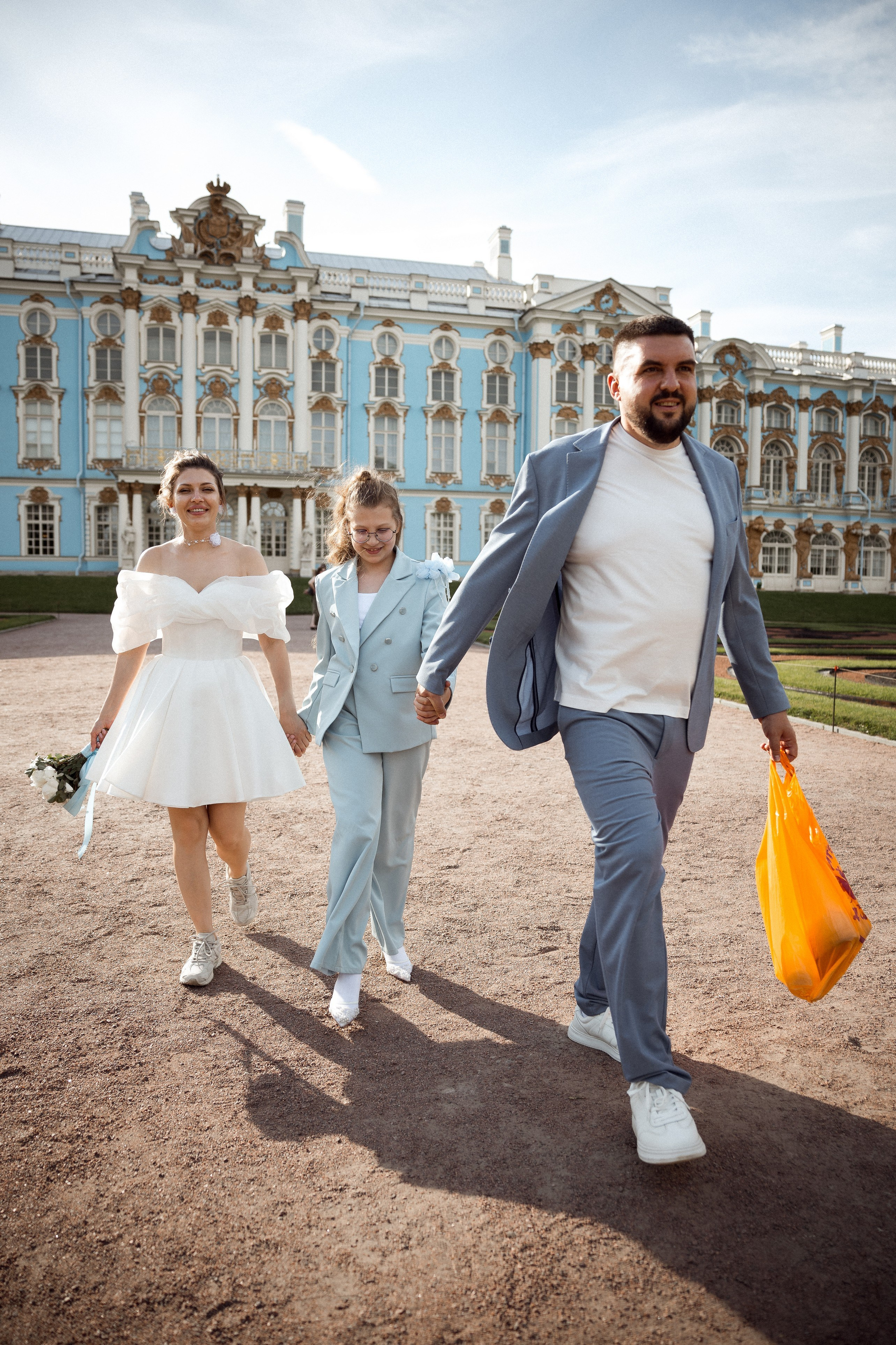 ЗАГС Шлиссельбург и прогулка Пушкин