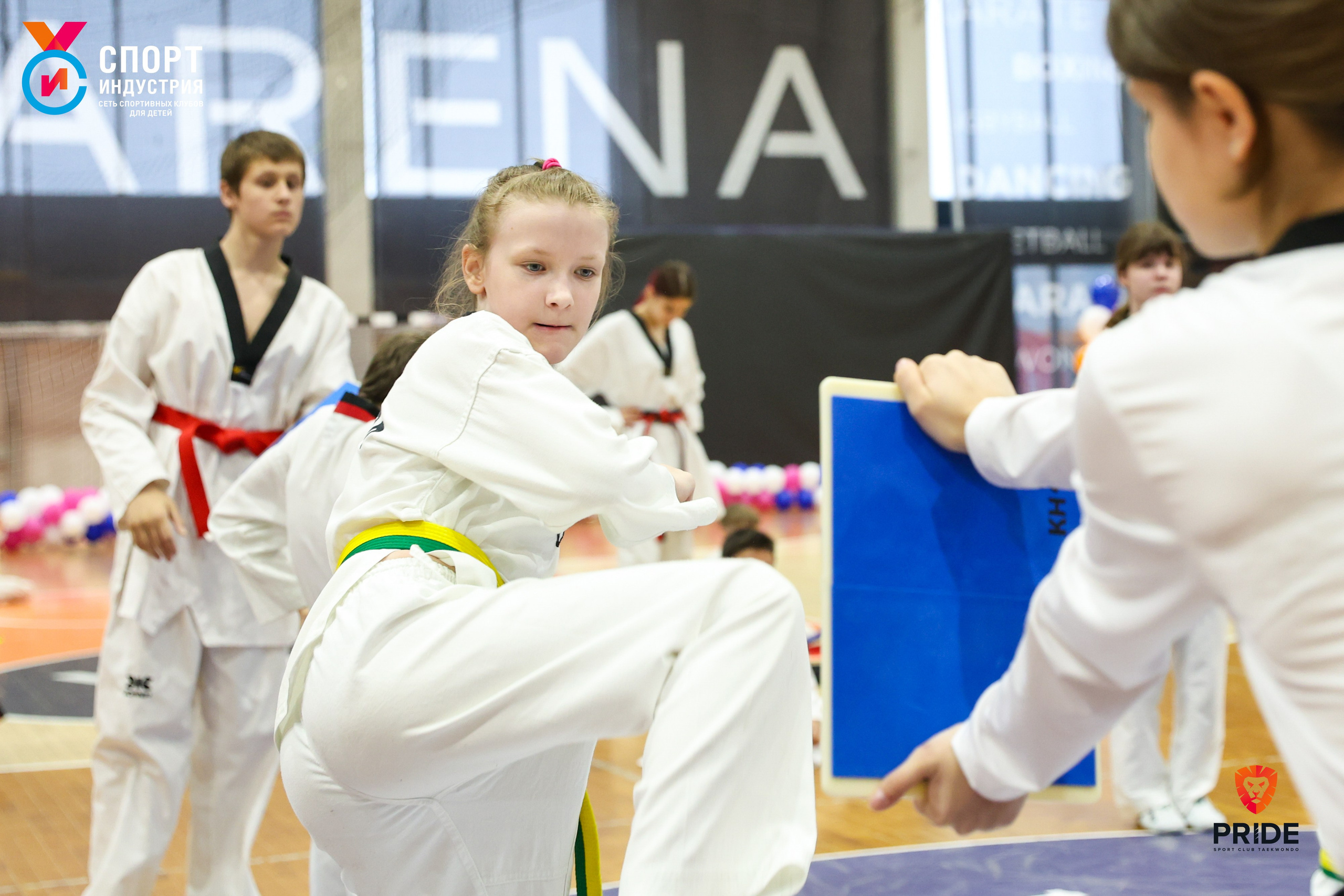 Аттестация по тхэквондо. Фотограф Дарья Попова