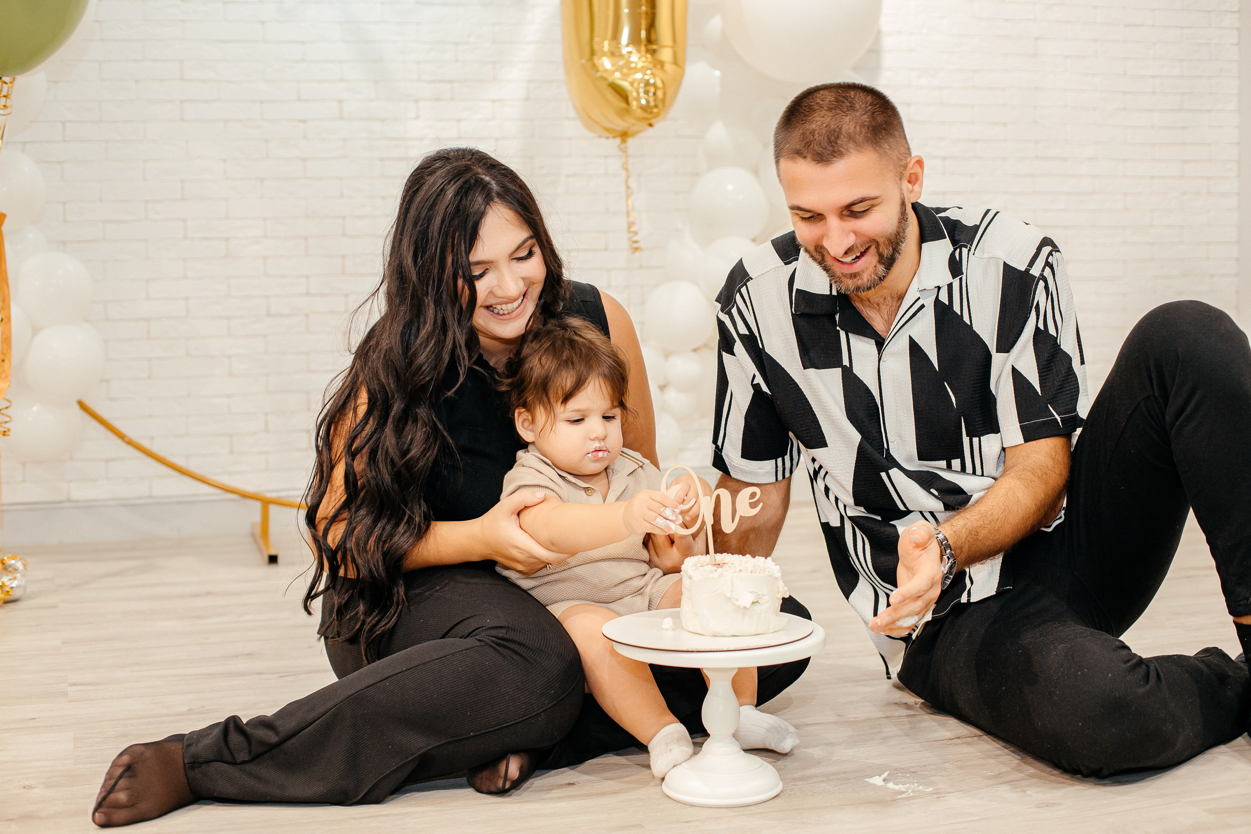 Камилю 1 годик — студия. Elena Sova — семейный и женский фотограф в Санкт-Петербурге