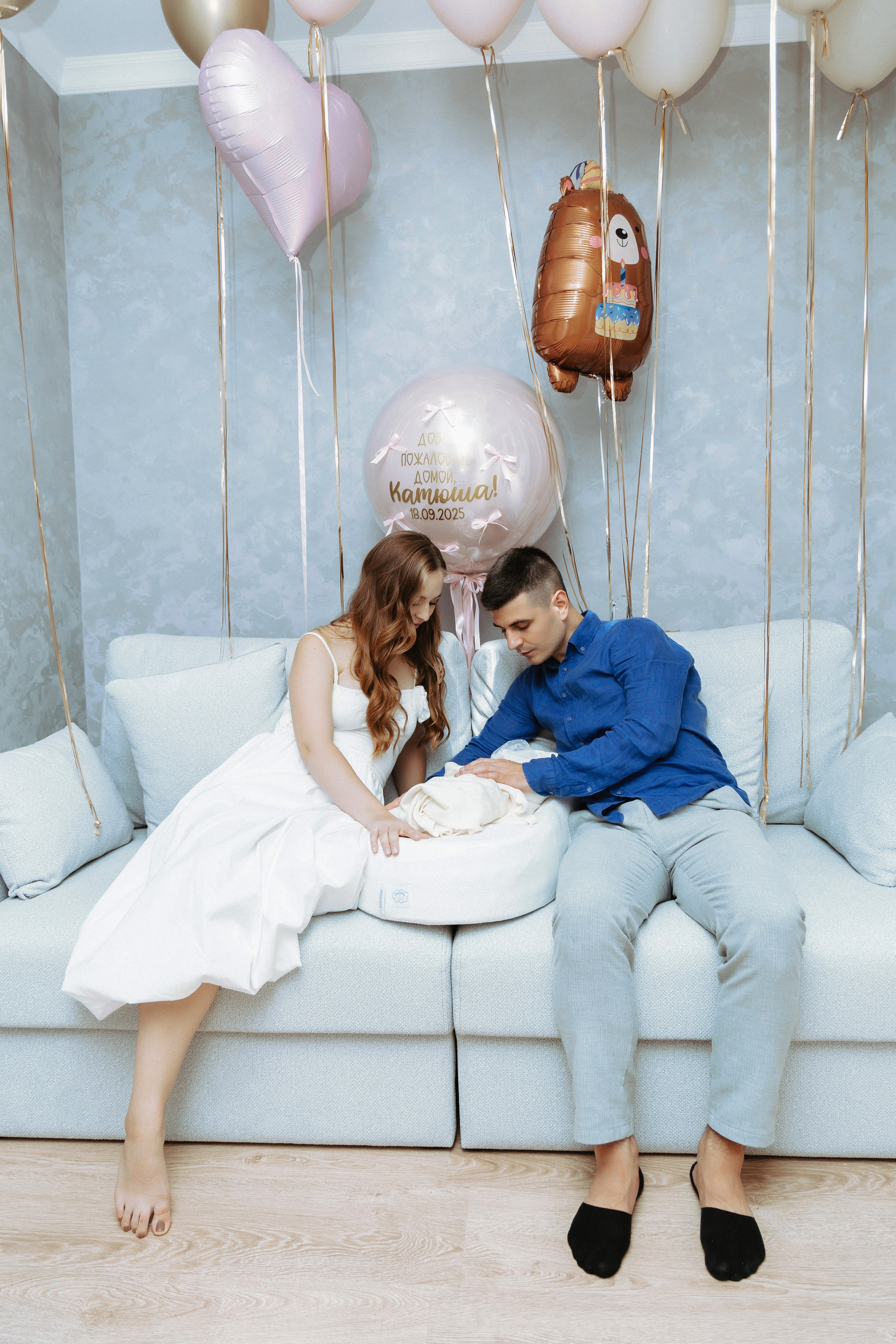 Выписка Катюши + Нью Борн. Свадебный и семейный фотограф в Краснодаре Диана Смирнова